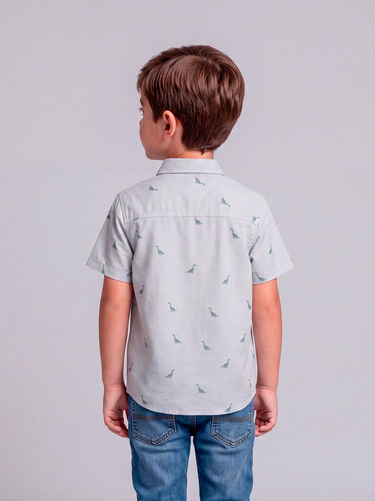 CAMISA MANGA CORTA ALGODÓN NIÑO HARVEST - 2