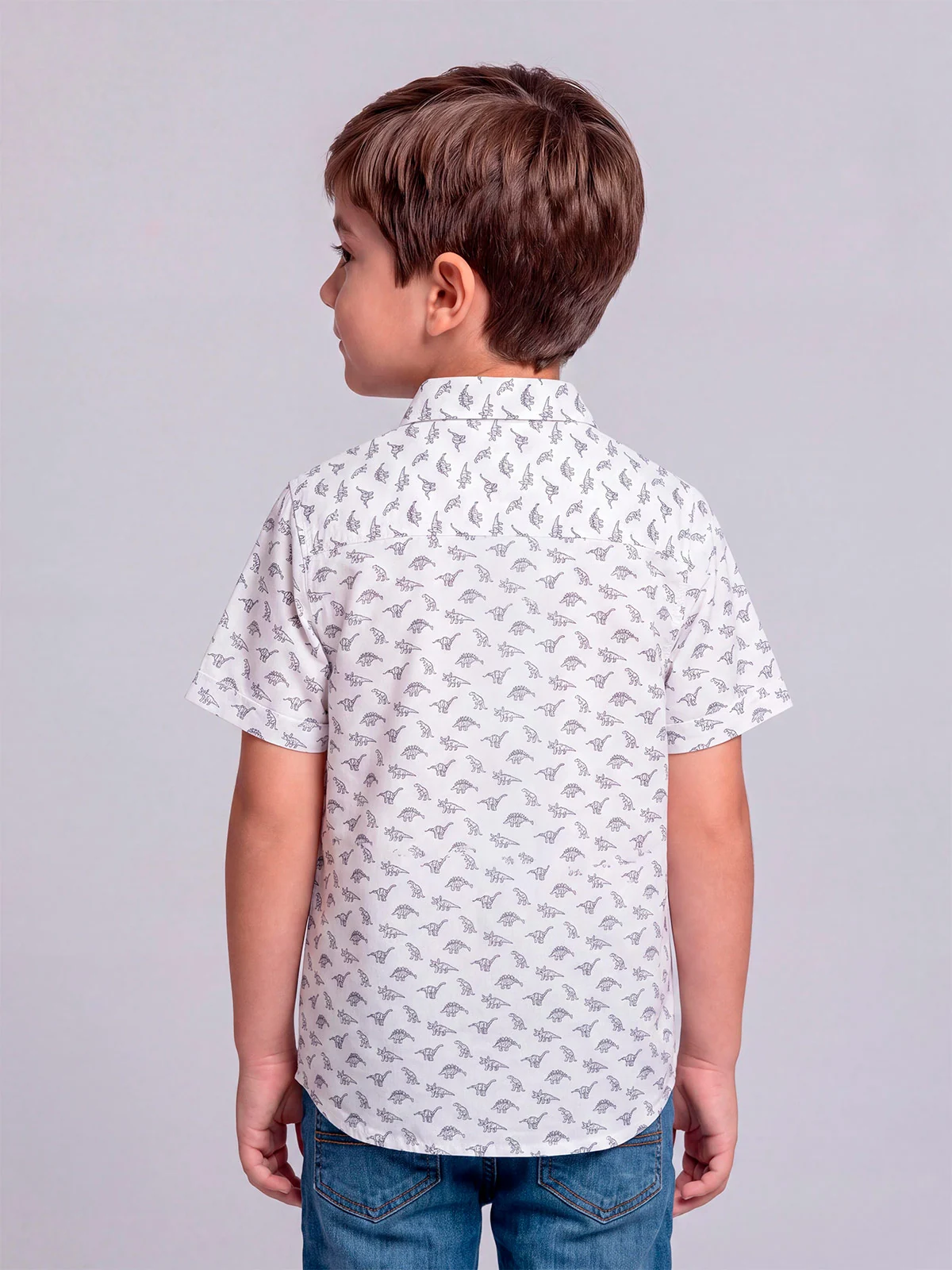 CAMISA MANGA CORTA ALGODÓN NIÑO HARVEST - 2