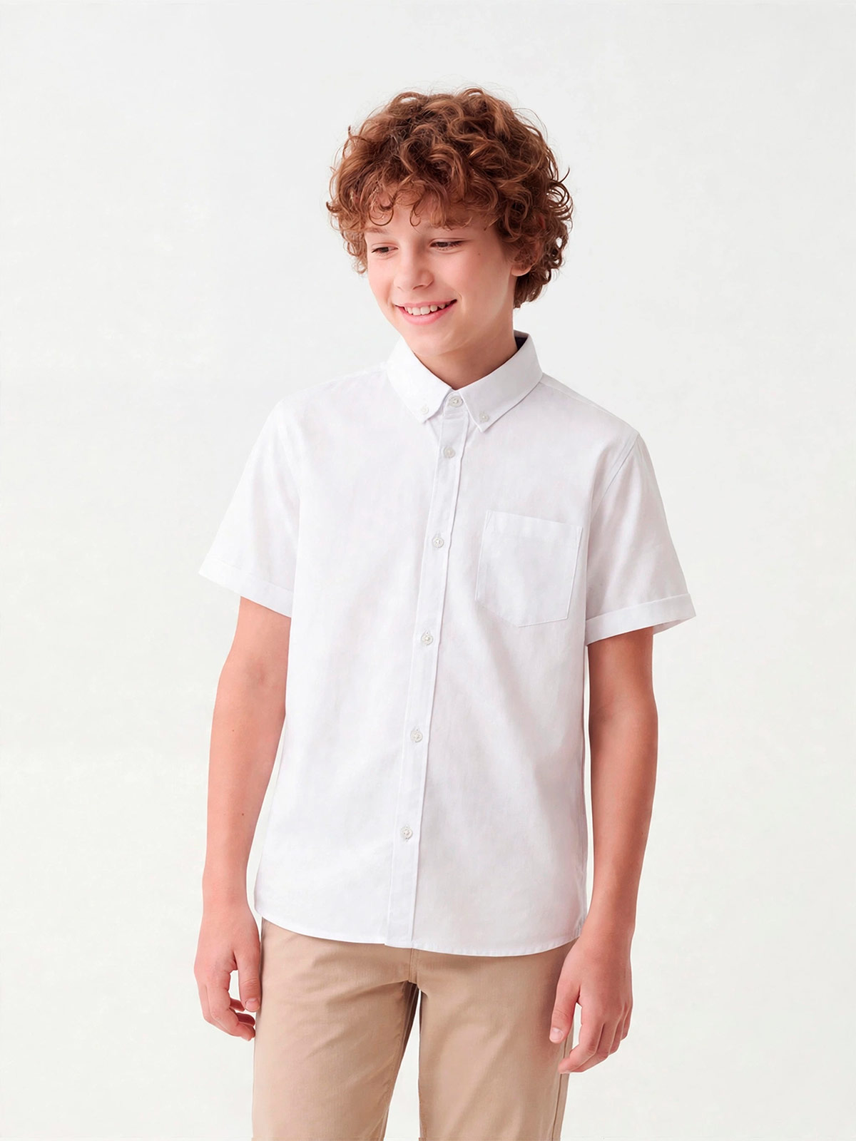 CAMISA MANGA CORTA ALGODÓN NIÑO CLOUDBREAK - 1