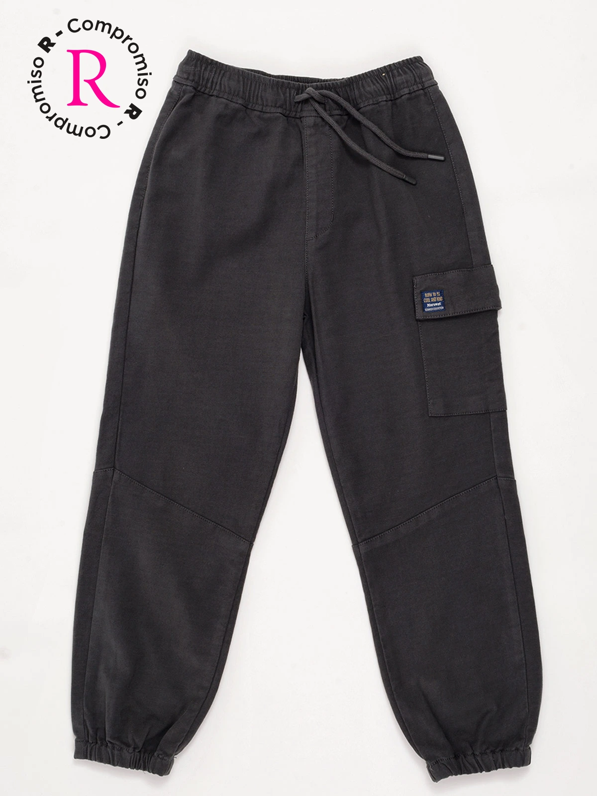 PANTALÓN ALGODÓN CARGO NIÑO HARVEST - 1