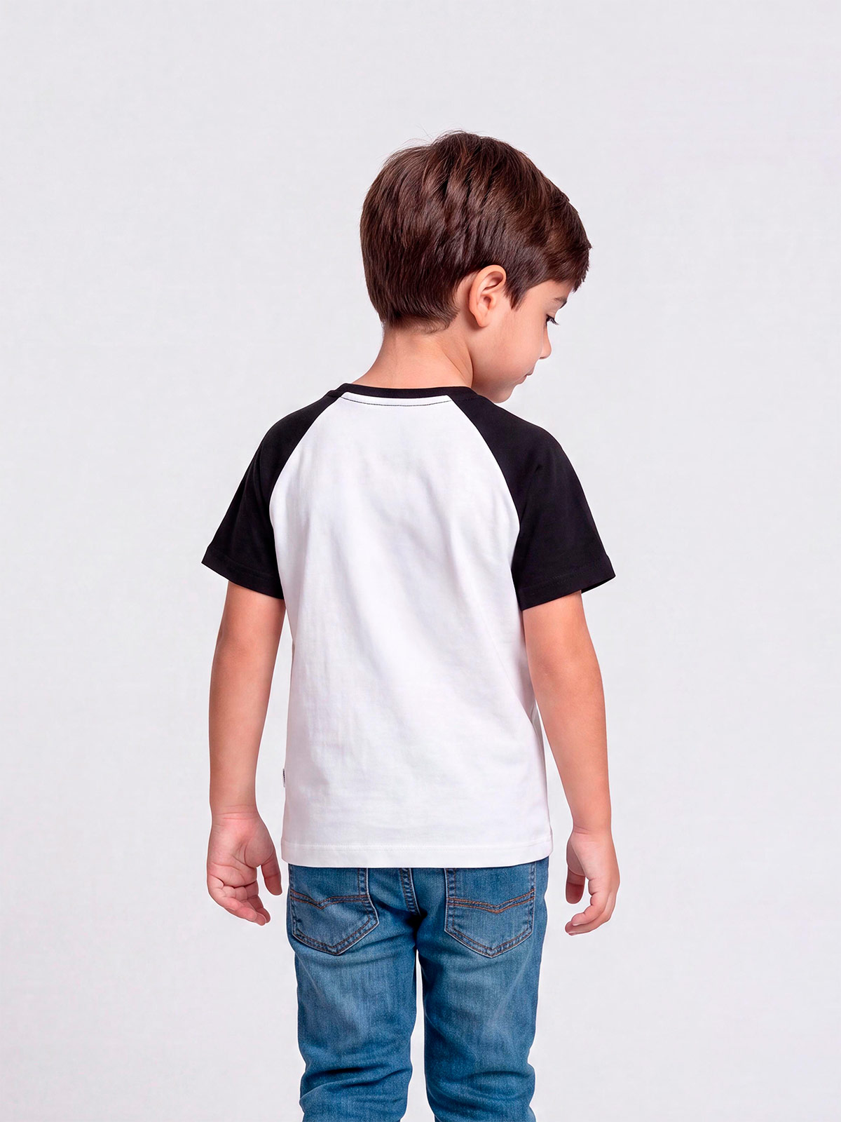 POLO MANGA CORTA ALGODÓN RAGLAN NIÑO HARVEST - 2