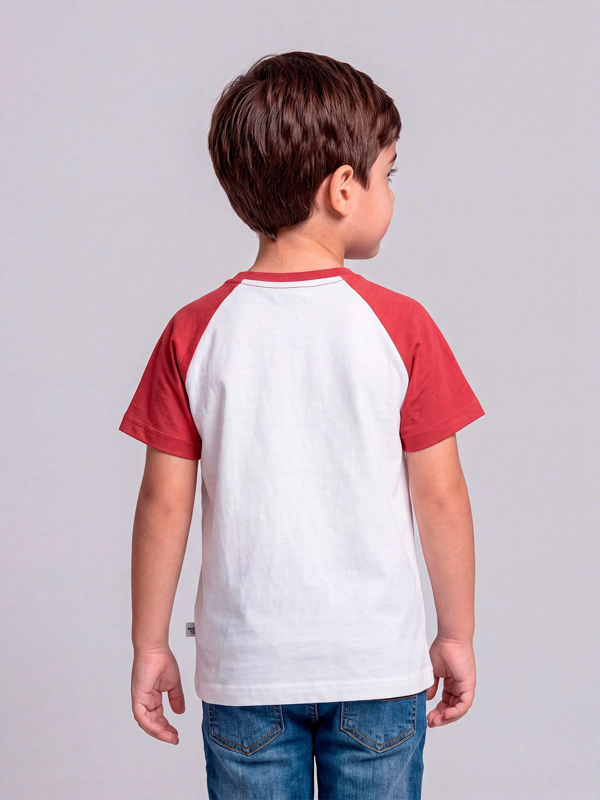 POLO MANGA CORTA ALGODÓN RAGLAN NIÑO HARVEST - 2