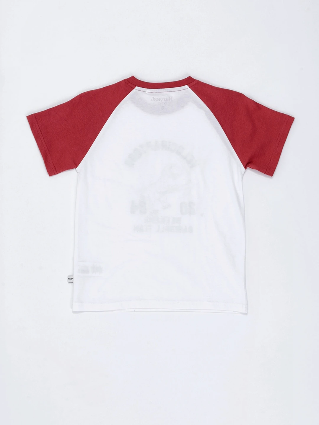 POLO MANGA CORTA ALGODÓN RAGLAN NIÑO HARVEST - 4