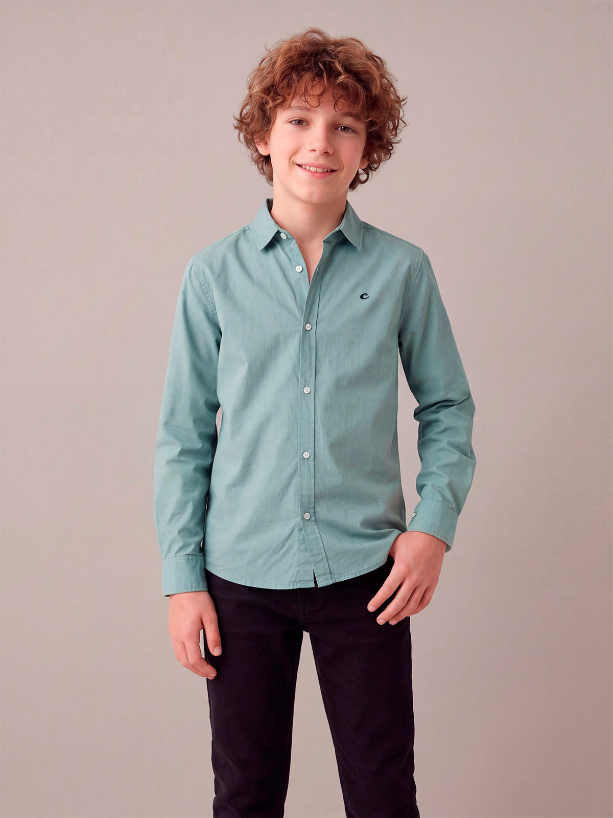 CAMISA MANGA LARGA ALGODÓN NIÑO CLOUDBREAK - 1