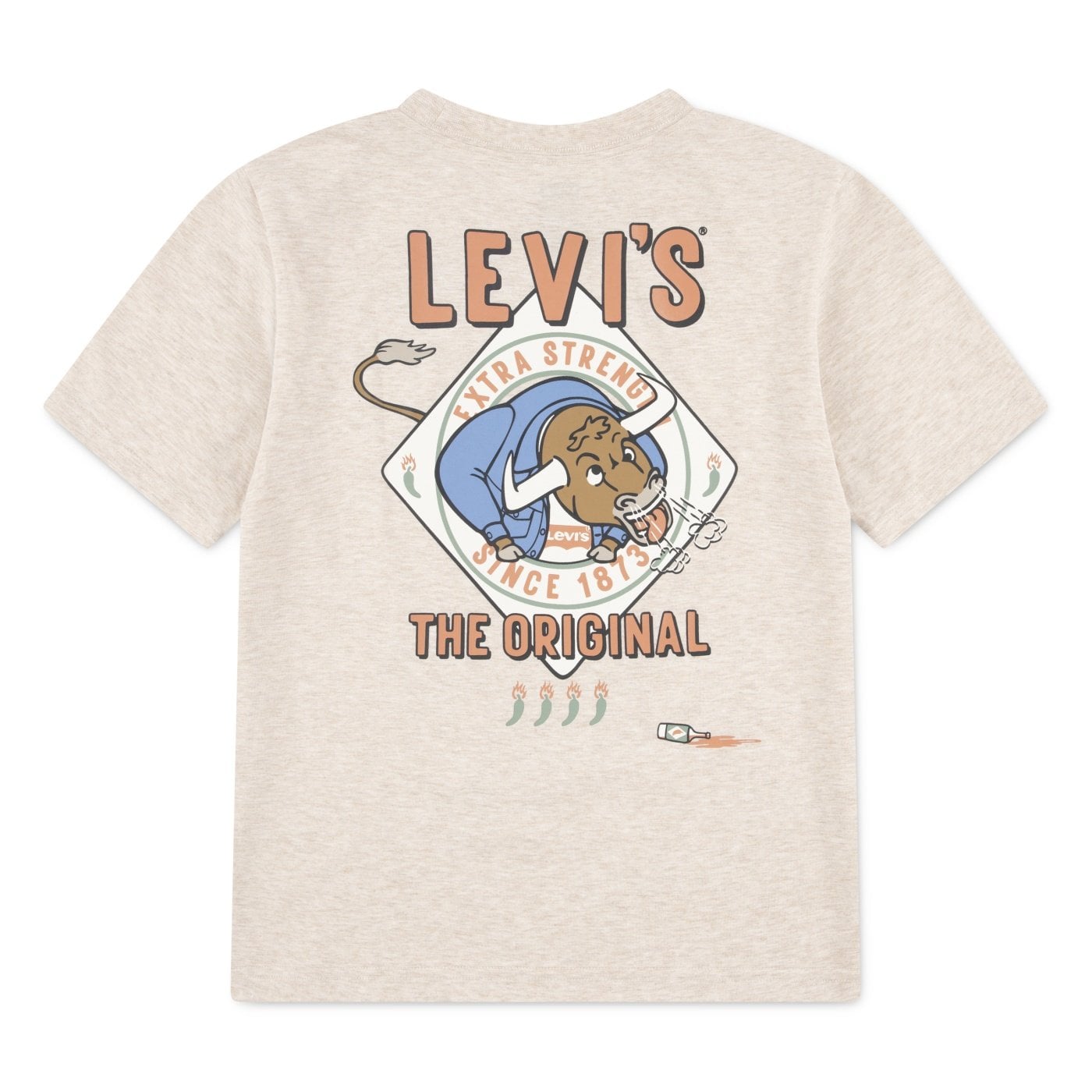 POLO MANGA CORTA NIÑO LEVI'S BULL WITH HOT SAUCE - 2