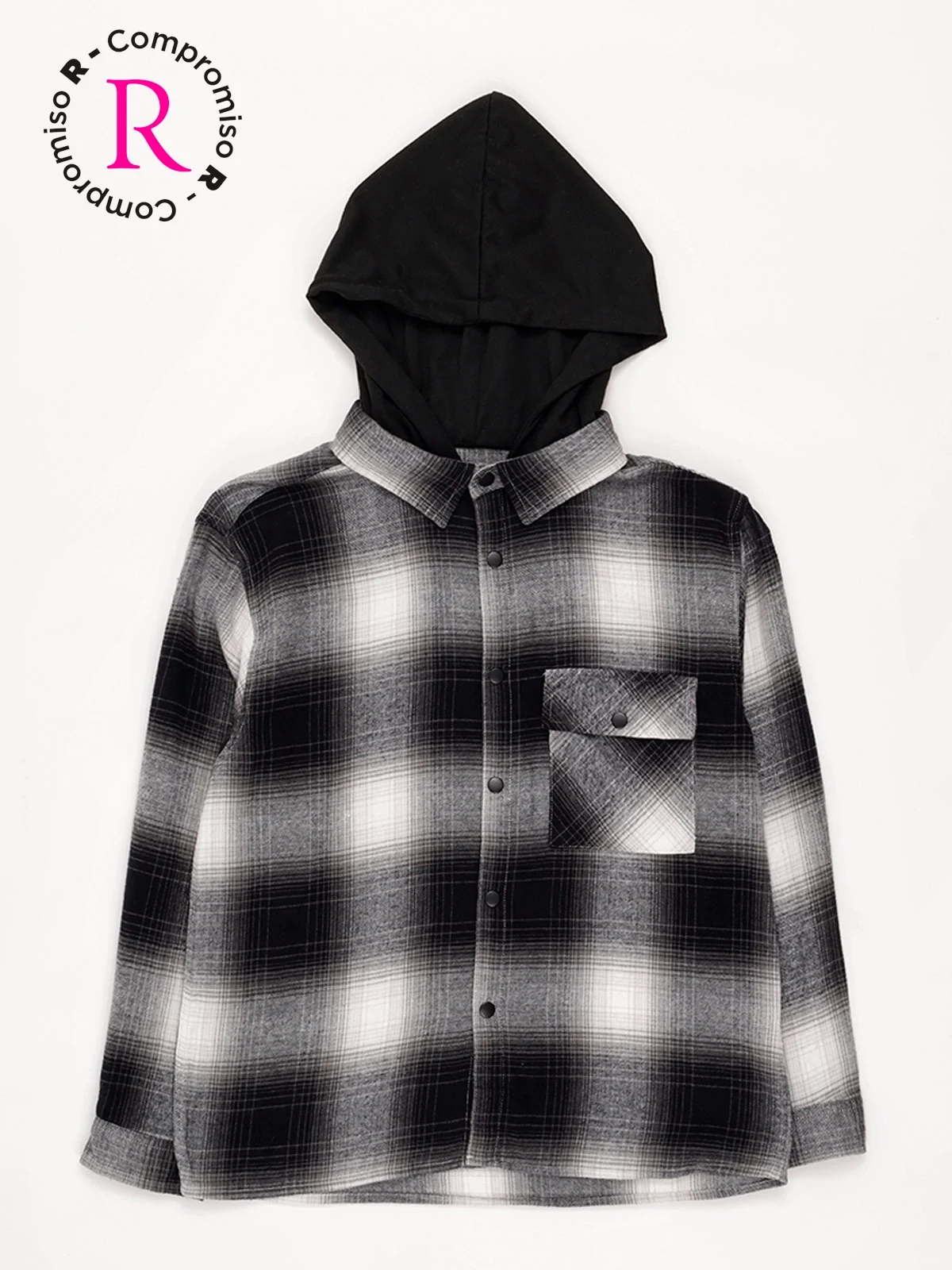 CAMISA MANGA LARGA ALGODÓN NIÑO CLOUDBREAK CAPUCHA - 3