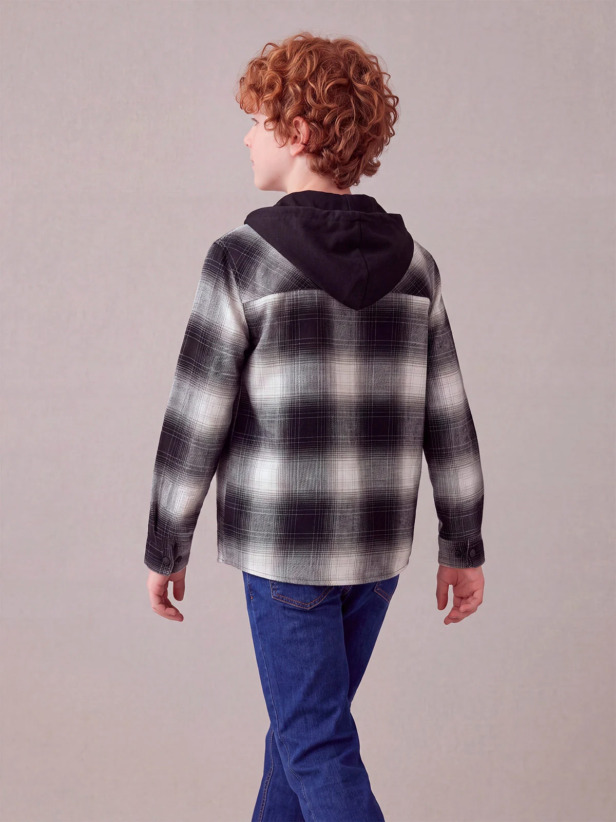 CAMISA MANGA LARGA ALGODÓN NIÑO CLOUDBREAK CAPUCHA - 2