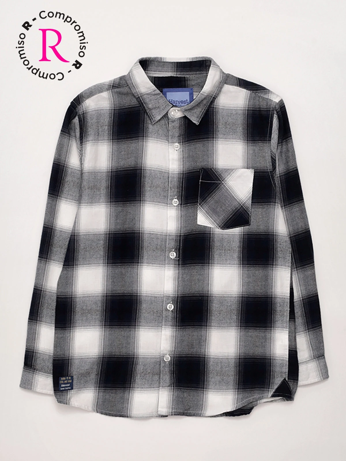 CAMISA MANGA LARGA ALGODÓN NIÑO HARVEST ESCOCESA - 3