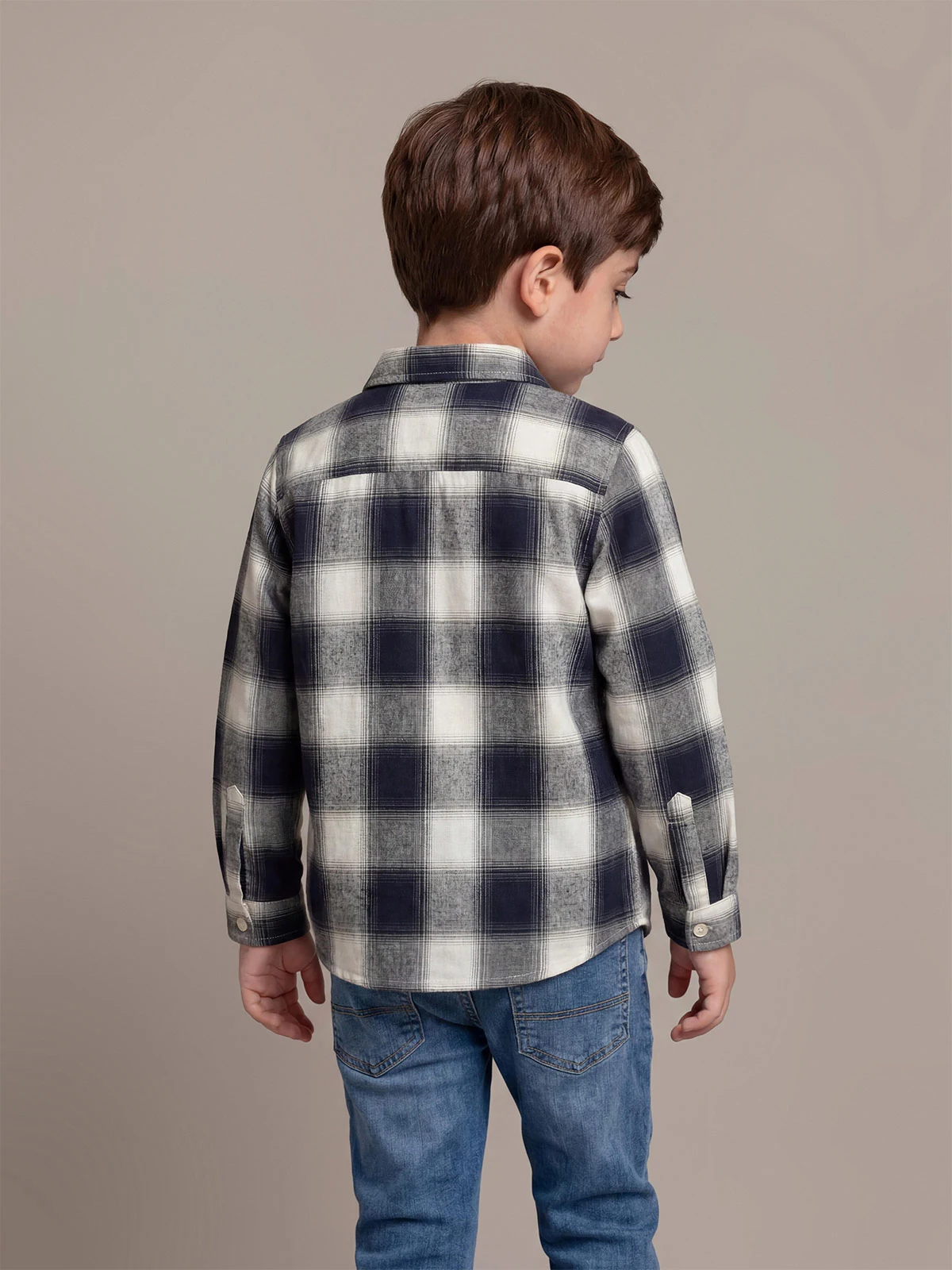 CAMISA MANGA LARGA ALGODÓN NIÑO HARVEST ESCOCESA - 2