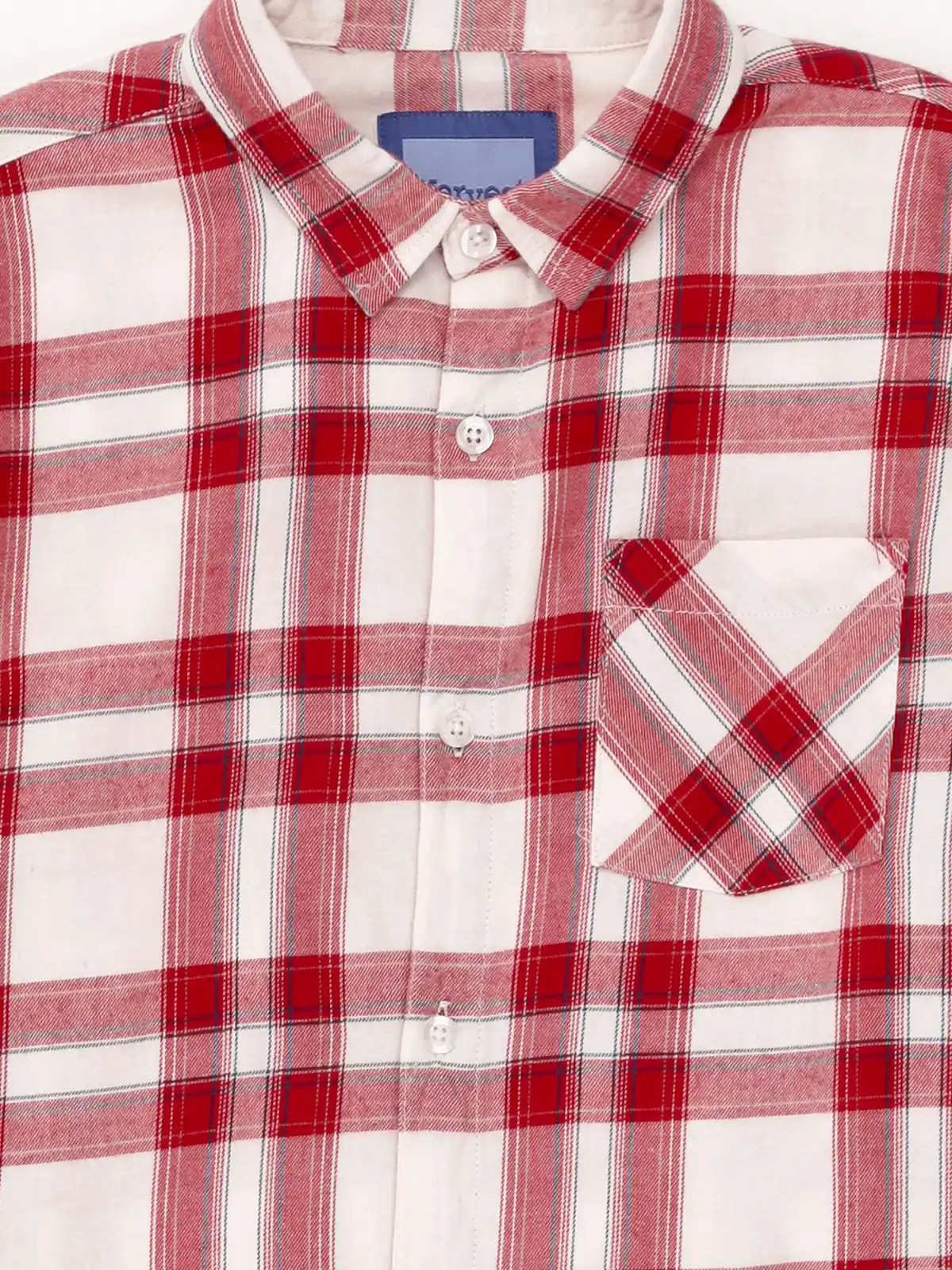 CAMISA MANGA LARGA ALGODÓN NIÑO HARVEST ESCOCESA - 5