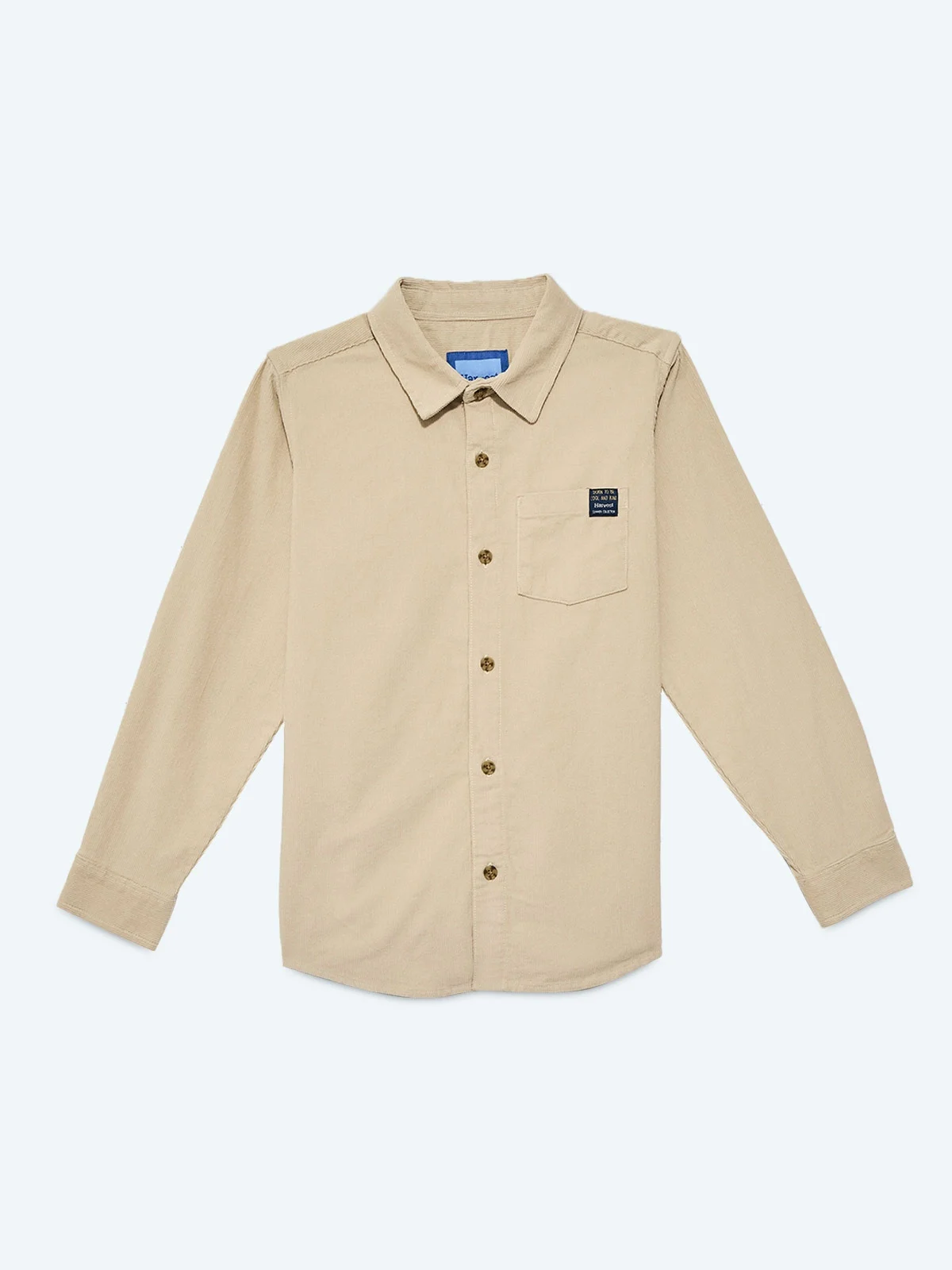 CAMISA MANGA LARGA ALGODÓN NIÑO HARVEST - 3