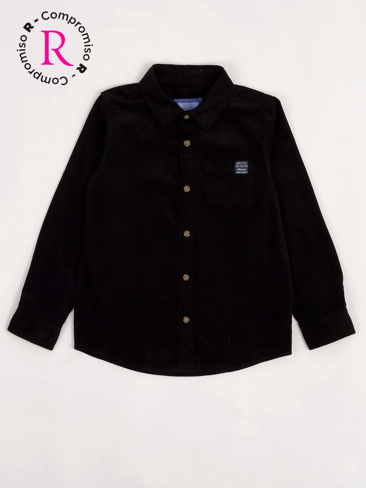 CAMISA MANGA LARGA ALGODÓN NIÑO HARVEST - 3