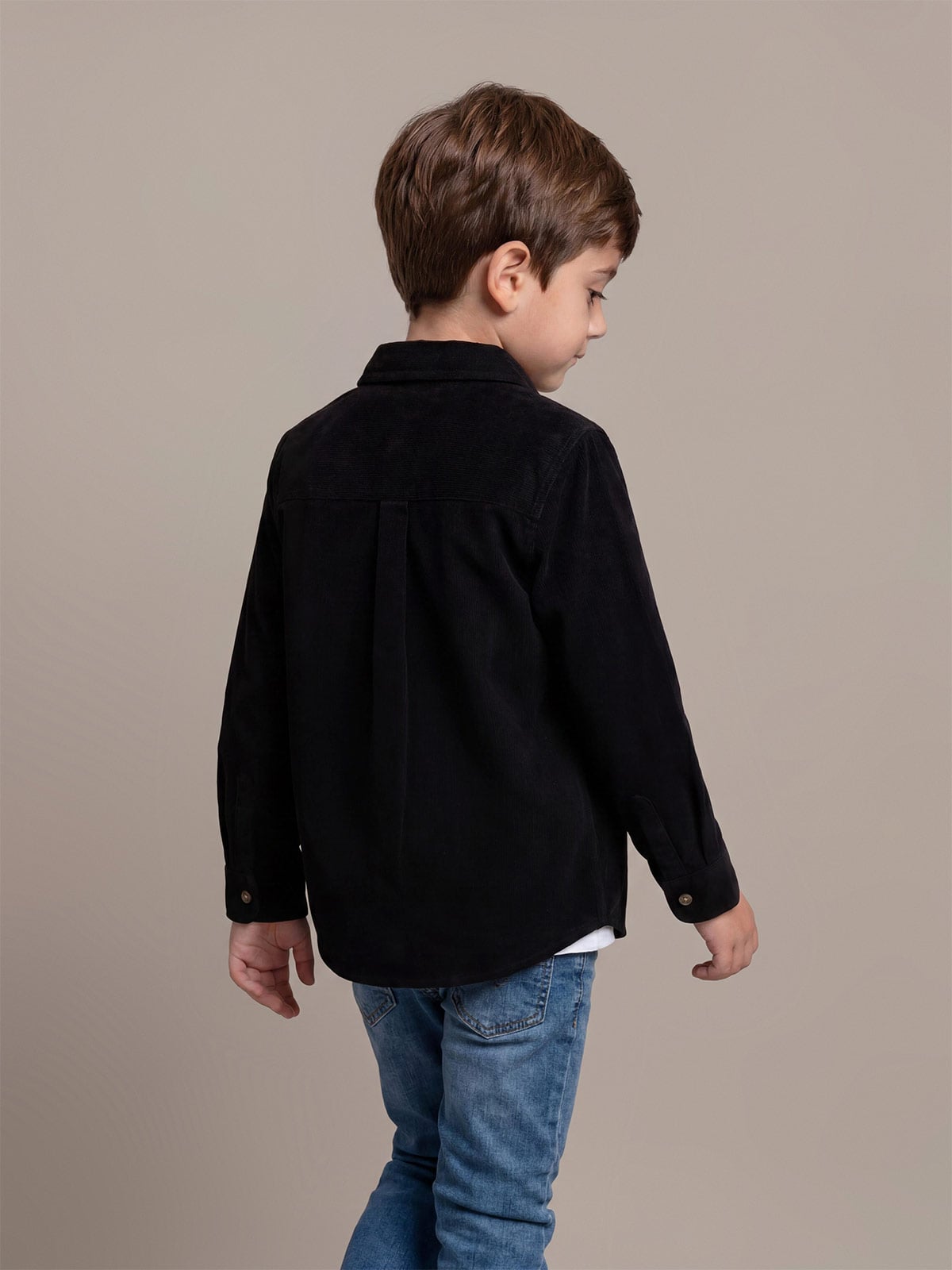 CAMISA MANGA LARGA ALGODÓN NIÑO HARVEST - 2