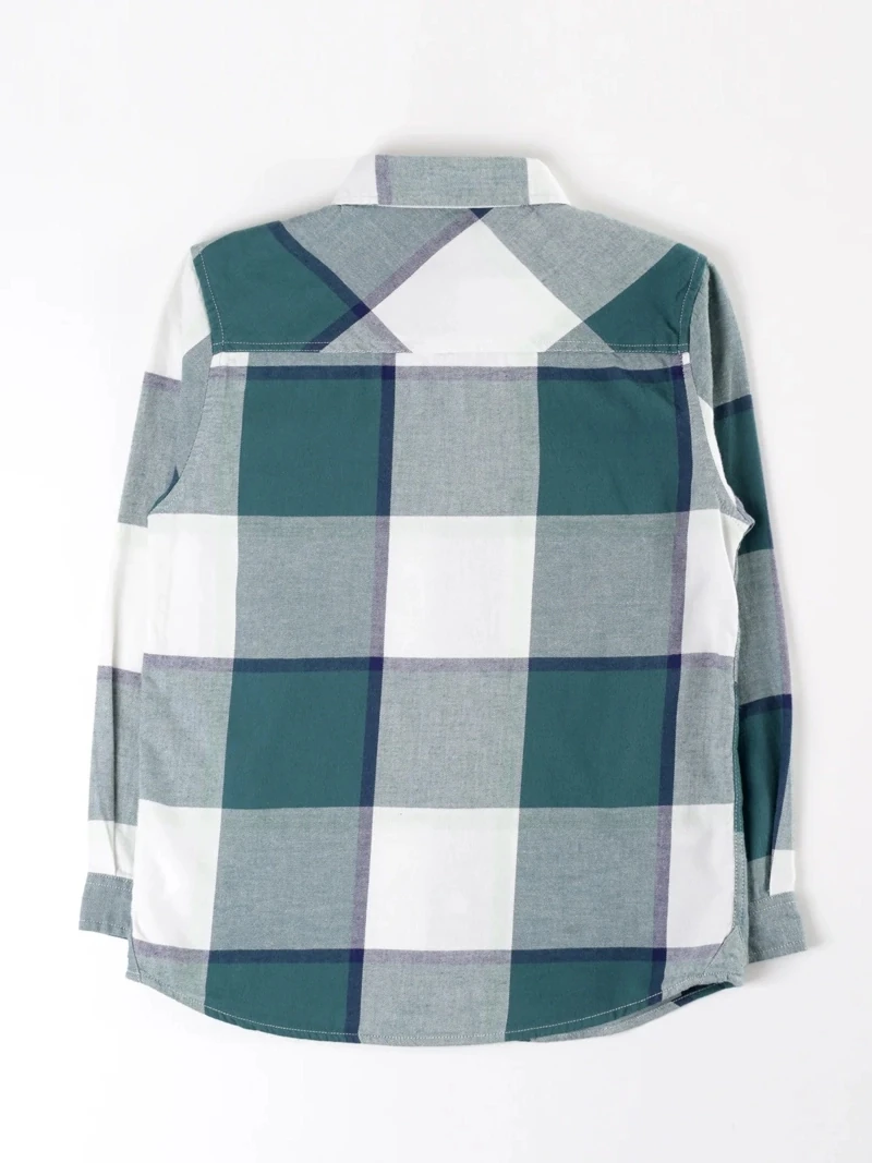 CAMISA MANGA LARGA ALGODÓN NIÑO HARVEST ESCOCESA - 2