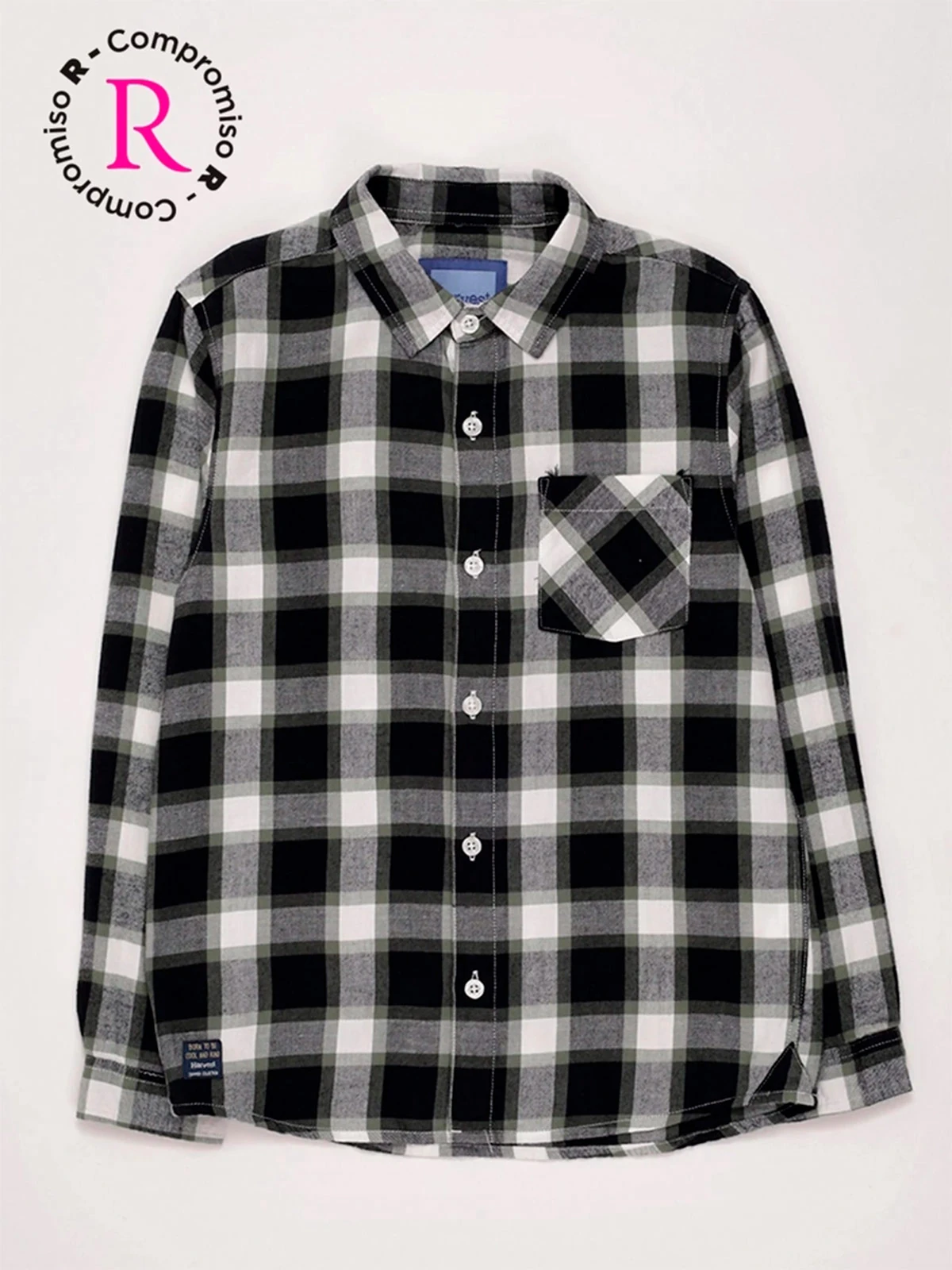 CAMISA MANGA LARGA ALGODÓN NIÑO HARVEST ESCOCESA - 3