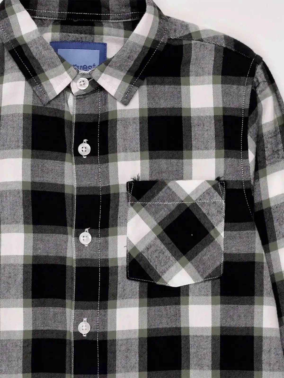 CAMISA MANGA LARGA ALGODÓN NIÑO HARVEST ESCOCESA - 5