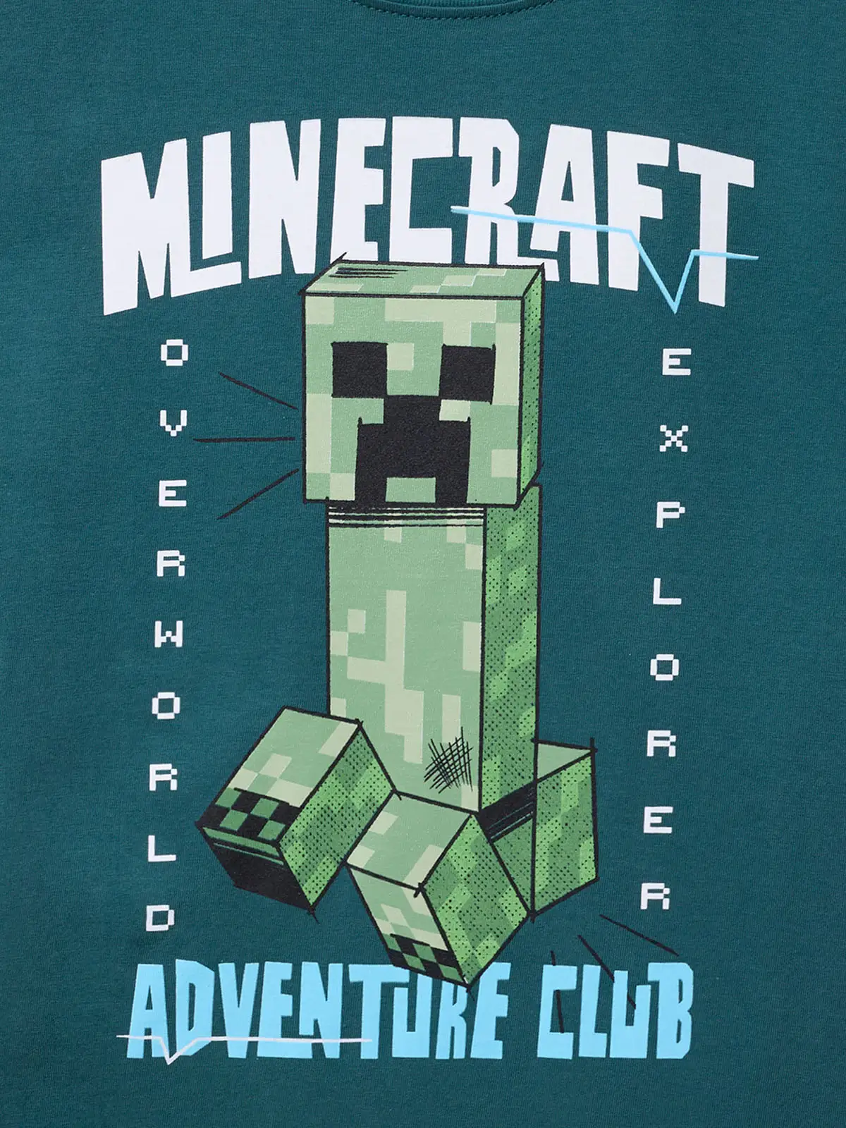POLO ALGODÓN MANGA CORTA NIÑO MINECRAFT - 3