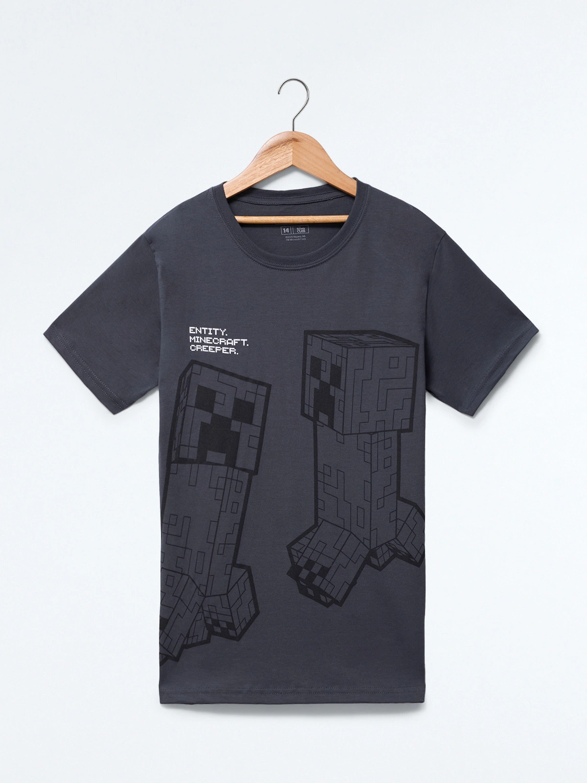 POLO ALGODÓN MANGA CORTA NIÑO MINECRAFT ENTITY - 1
