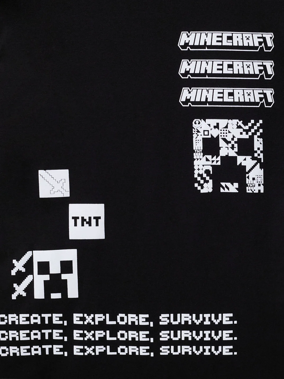 POLO ALGODÓN MANGA CORTA NIÑO MINECRAFT PROMPT - 3