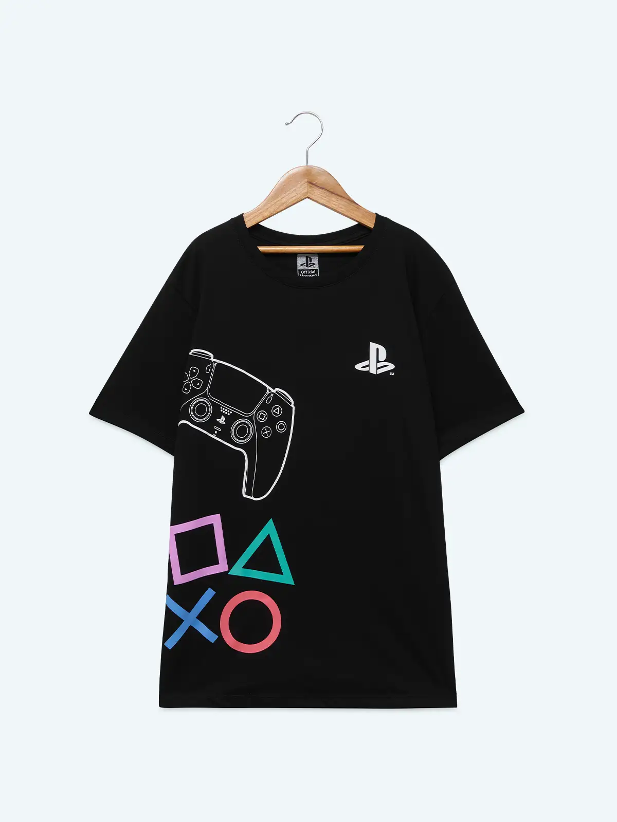 POLO ALGODÓN MANGA CORTA NIÑO PLAYSTATION PS CONTROL - 1