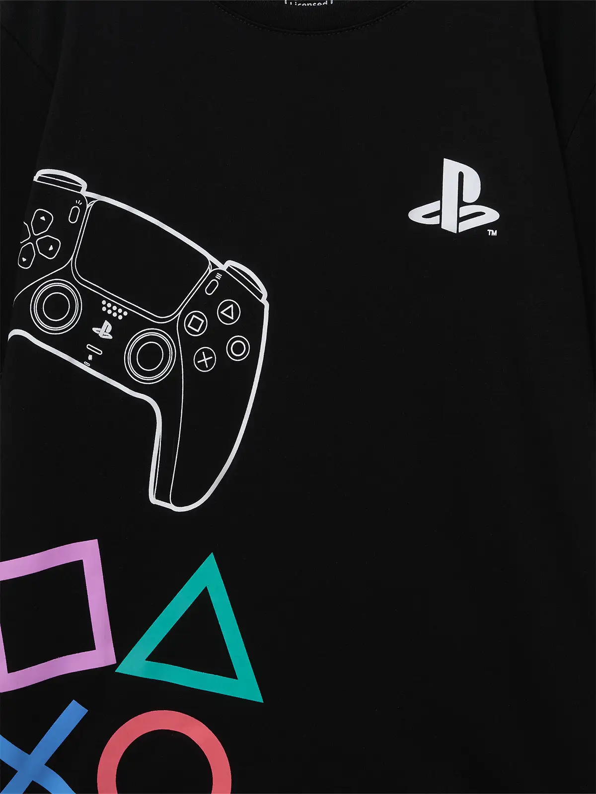 POLO ALGODÓN MANGA CORTA NIÑO PLAYSTATION PS CONTROL - 3