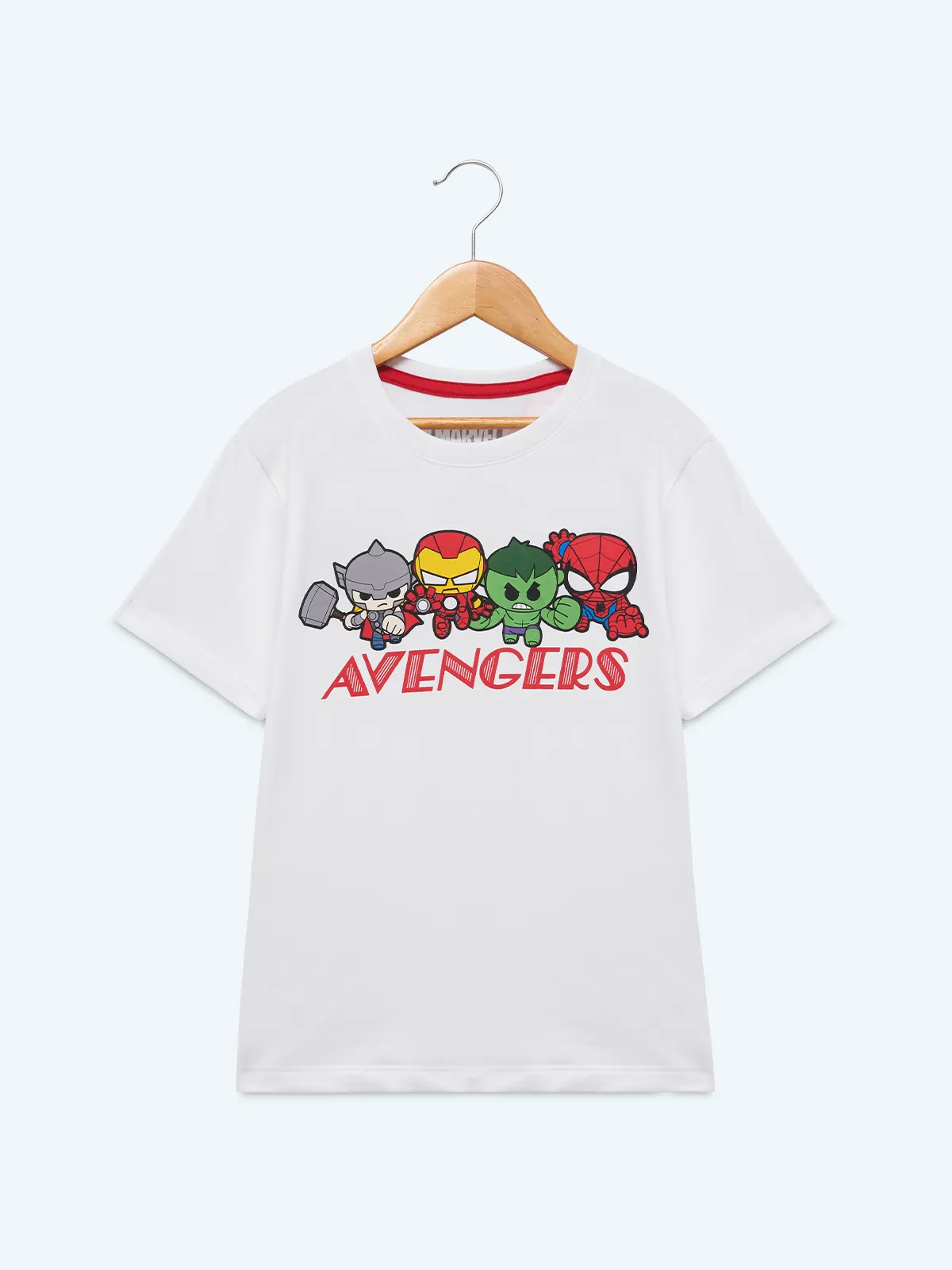 POLO ALGODÓN MANGA CORTA NIÑO AVENGERS - 1