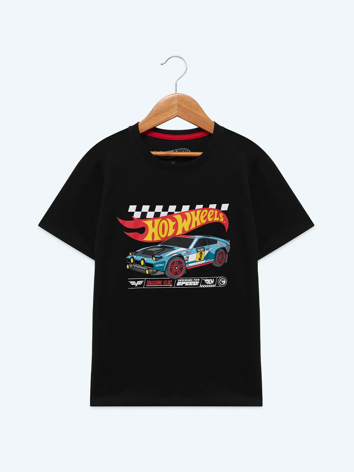 POLO ALGODÓN MANGA CORTA NIÑO HOT WHEELS - 1