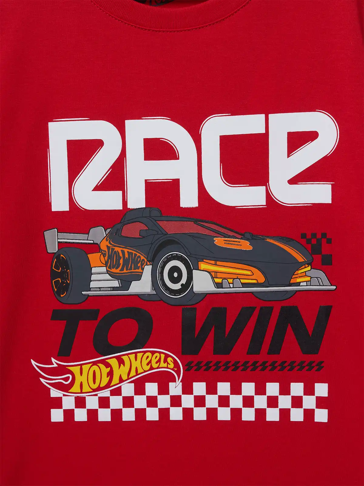 POLO ALGODÓN MANGA CORTA NIÑO HOT WHEELS RACE - 3