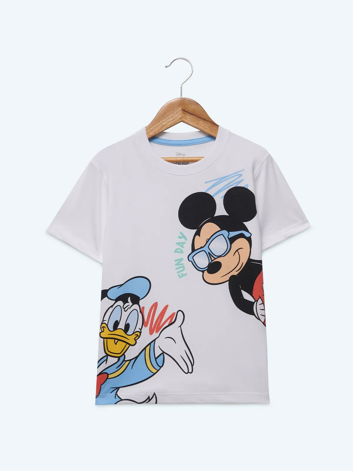 POLO ALGODÓN MANGA CORTA NIÑO MICKEY FUNDAY - 1