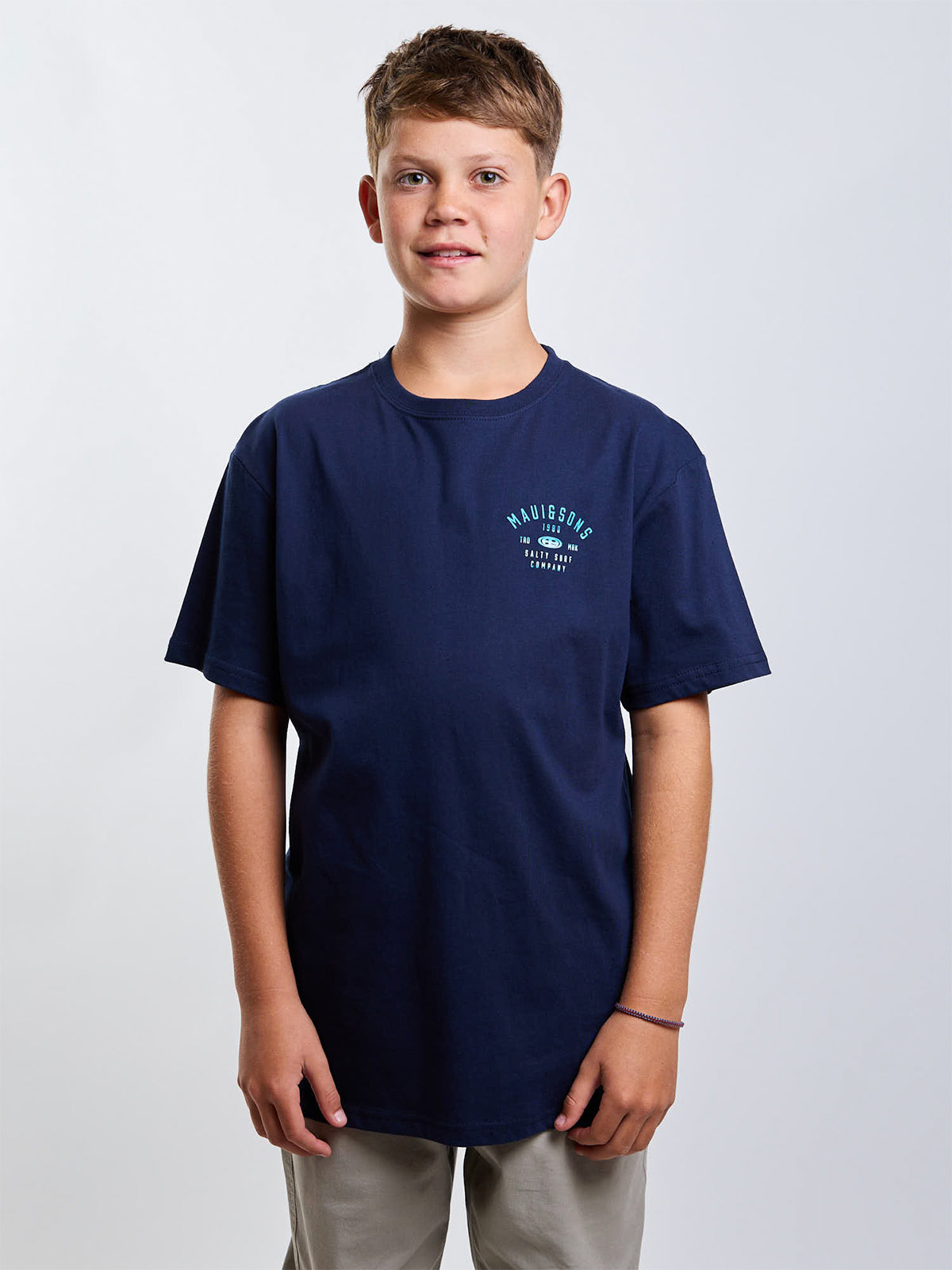 POLO NIÑO MAUI AND SONS AZUL MARINO - 1