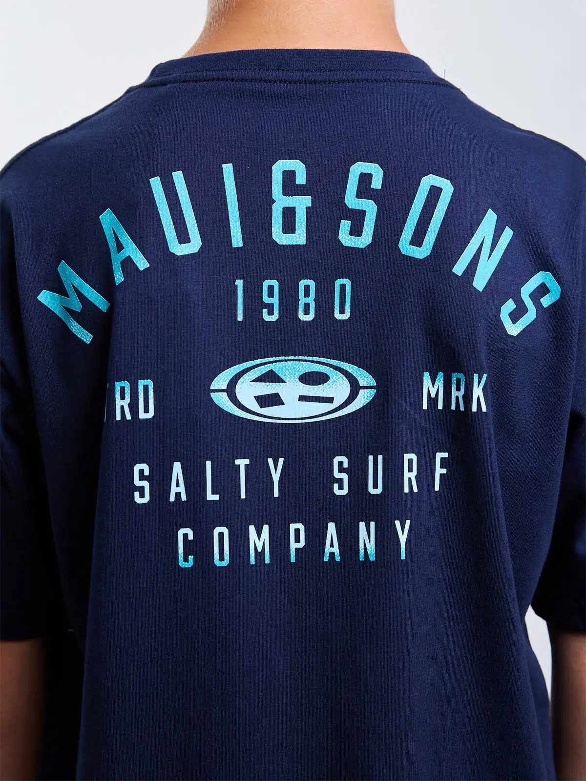 POLO NIÑO MAUI AND SONS AZUL MARINO - 4