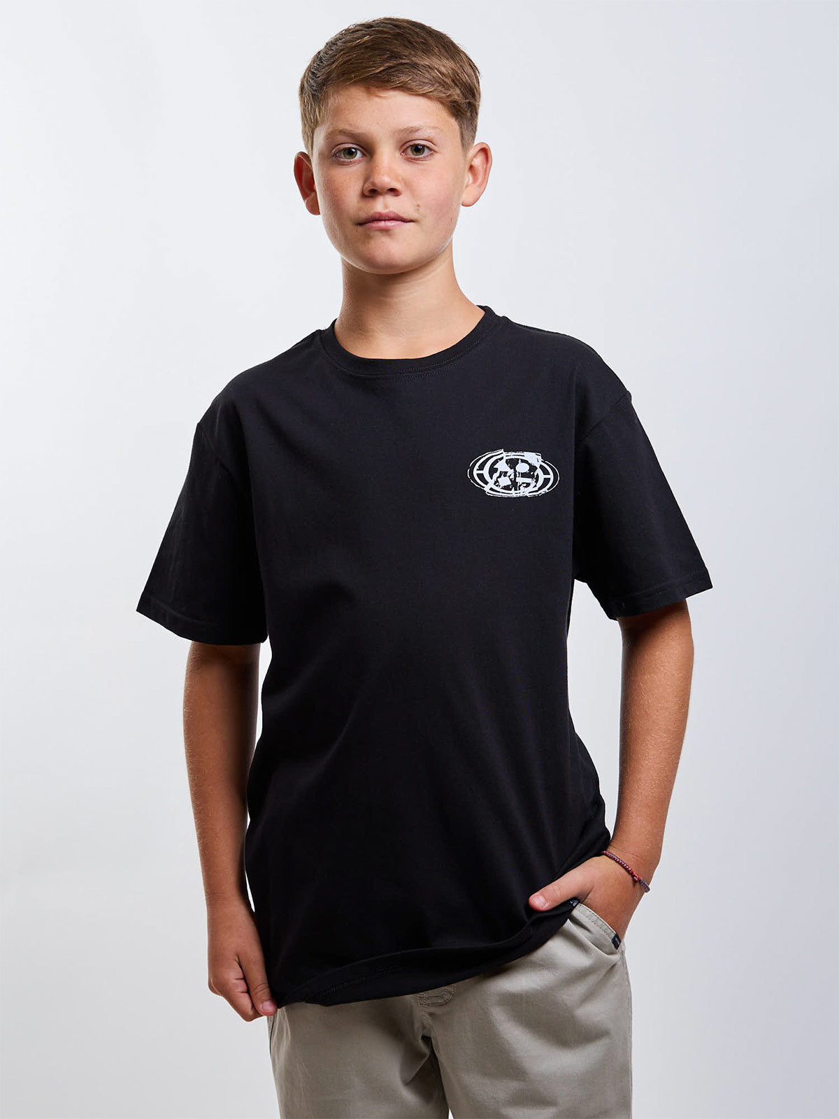 POLO NIÑO MAUI AND SONS NEGRO - 1