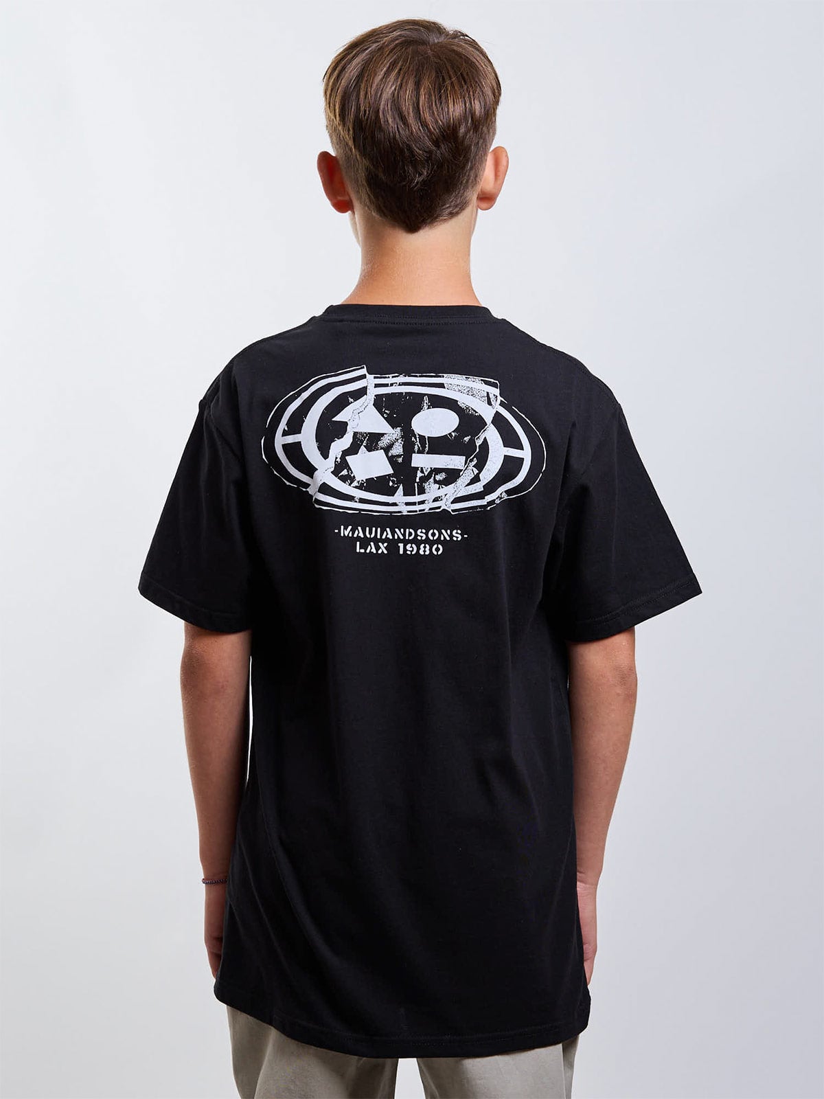 POLO NIÑO MAUI AND SONS NEGRO - 3