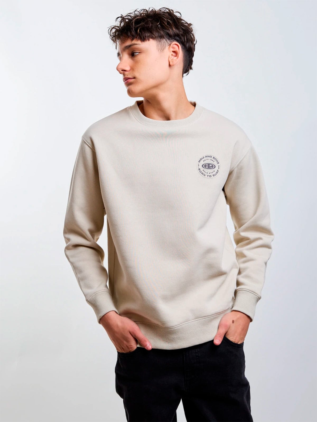 POLERA NIÑO MAUI AND SONS CUELLO REDONDO 5O583 - 1