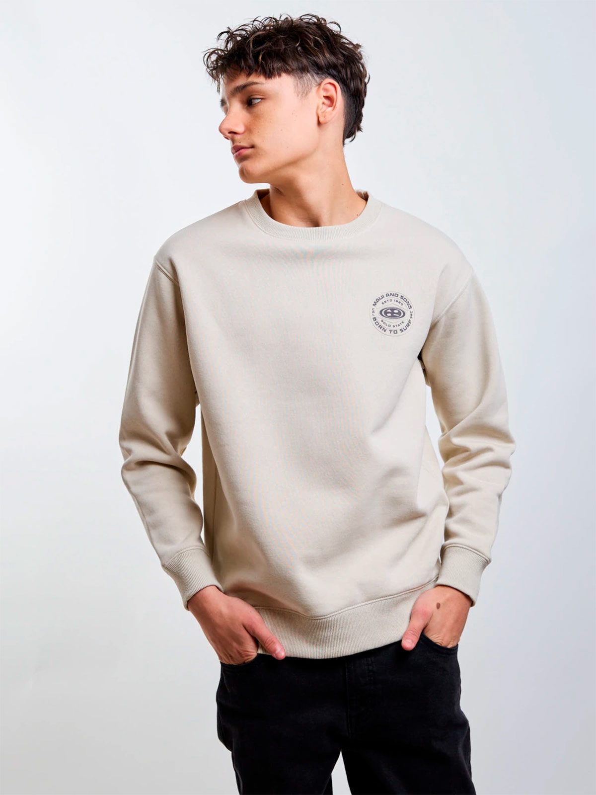POLERA NIÑO MAUI AND SONS CUELLO REDONDO 5O583 - 1