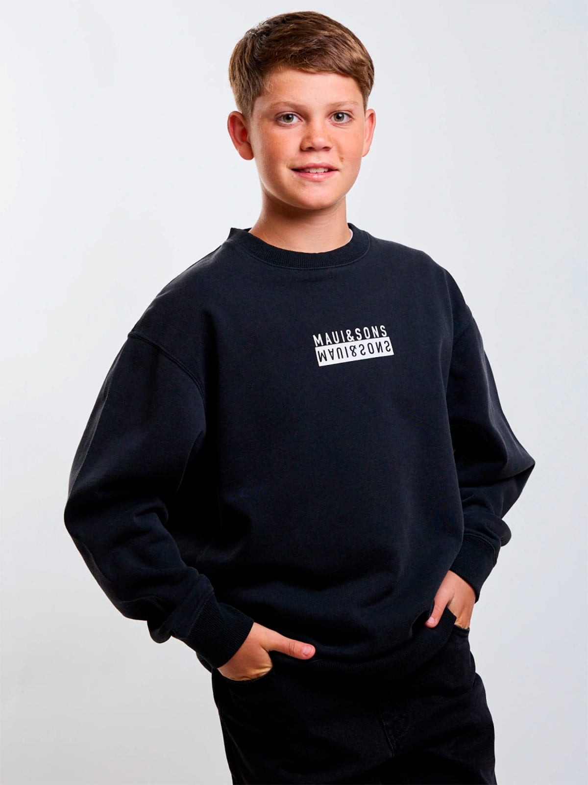POLERA NIÑO MAUI AND SONS CUELLO REDONDO 5O587 - 1