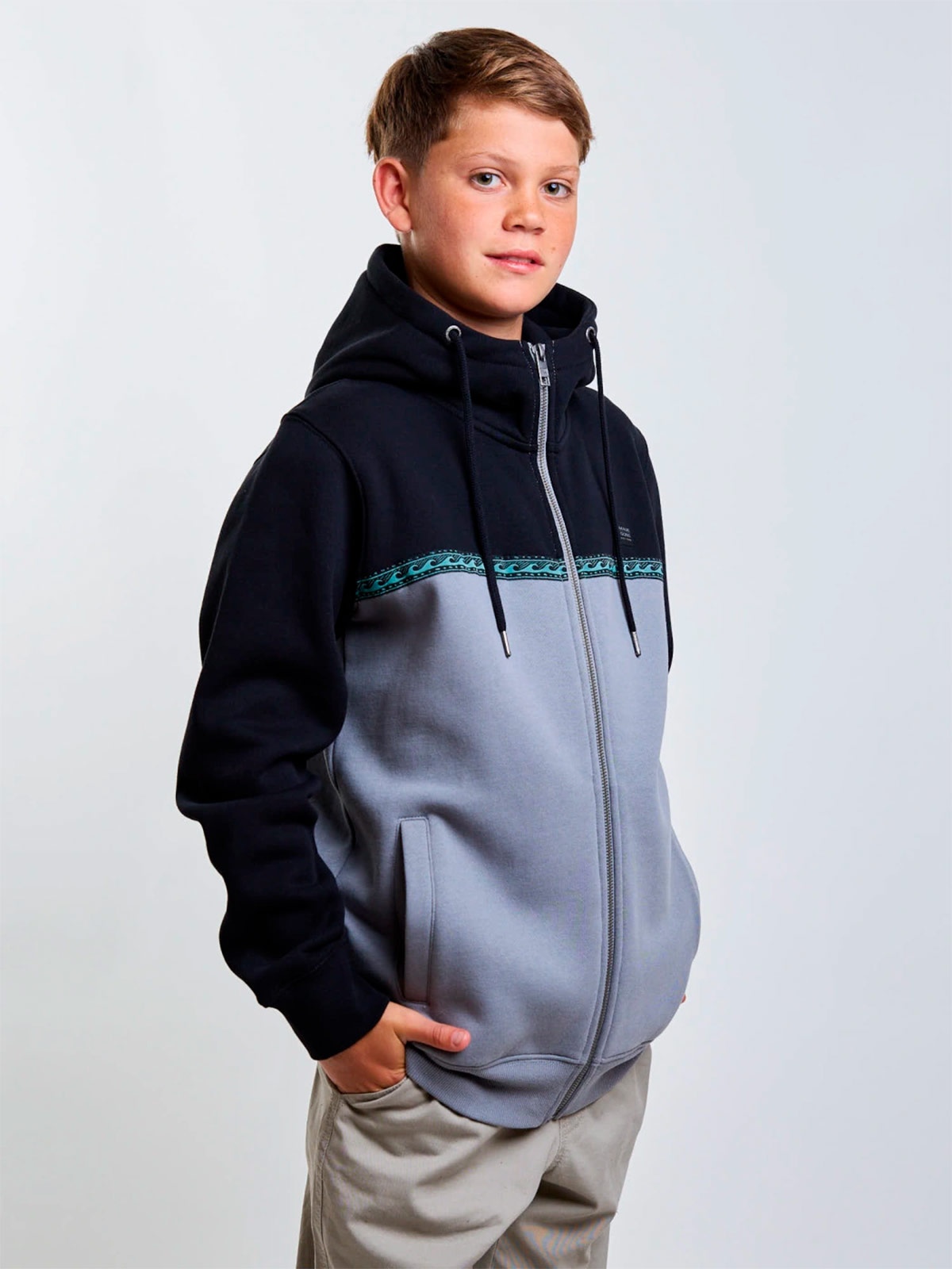 POLERA NIÑO MAUI AND SONS FULL ZIPPER 5O608 - 2