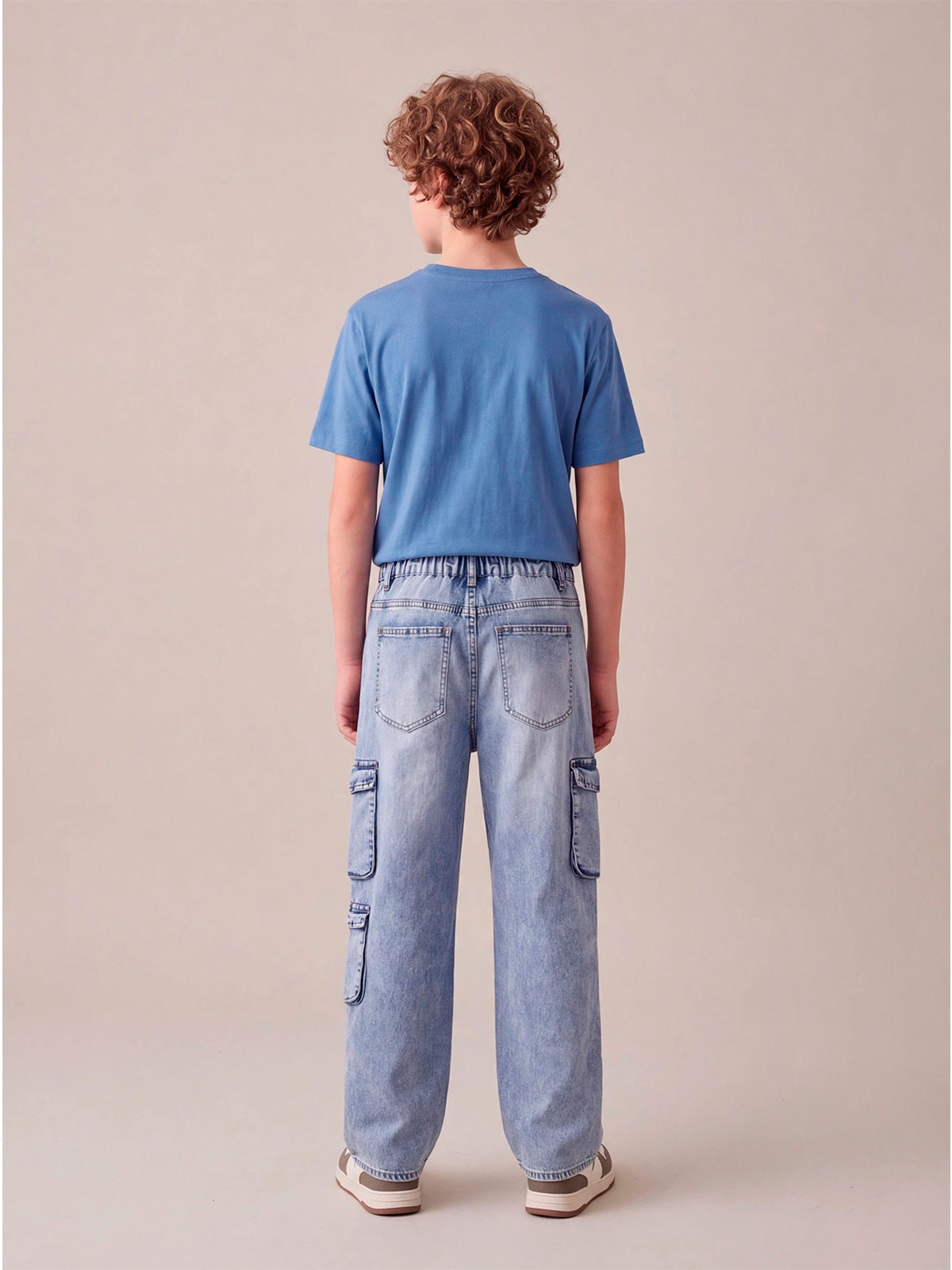 JEANS ALGODÓN BAGGY CARGO NIÑO CLOUDBREAK - 2