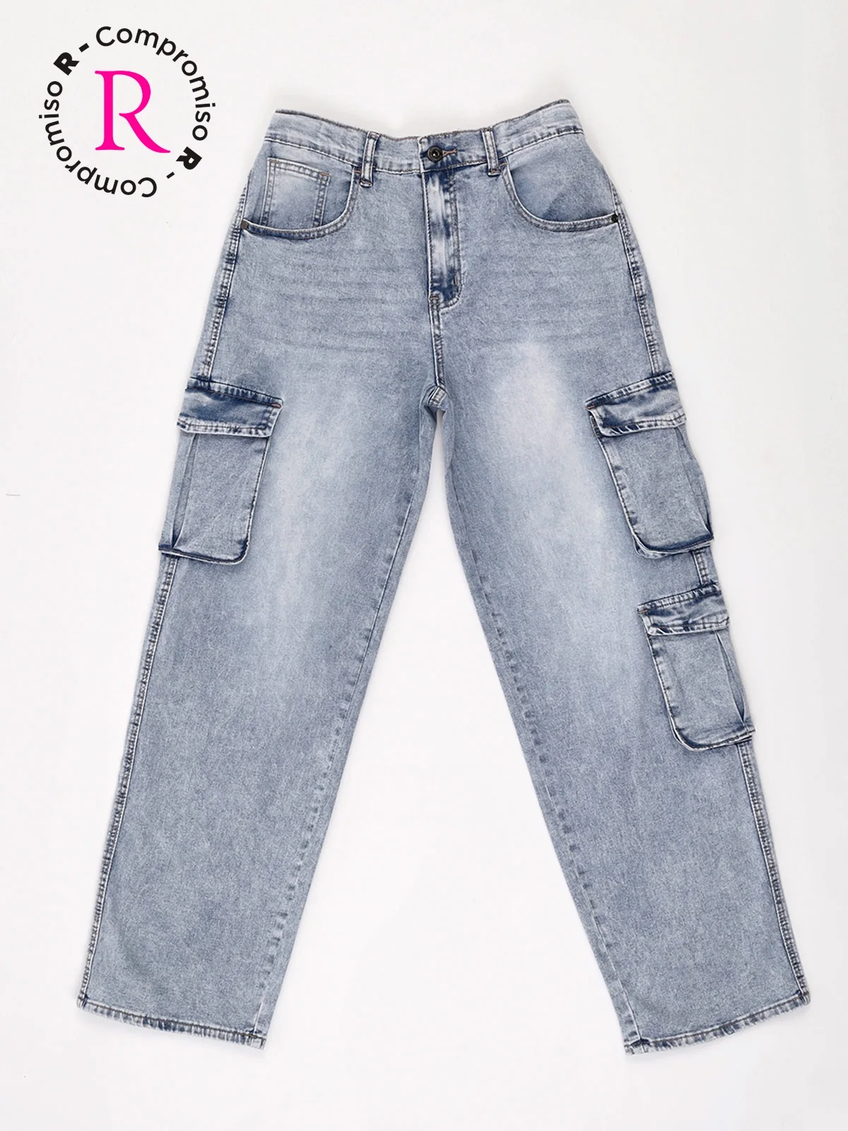 JEANS ALGODÓN BAGGY CARGO NIÑO CLOUDBREAK - 3