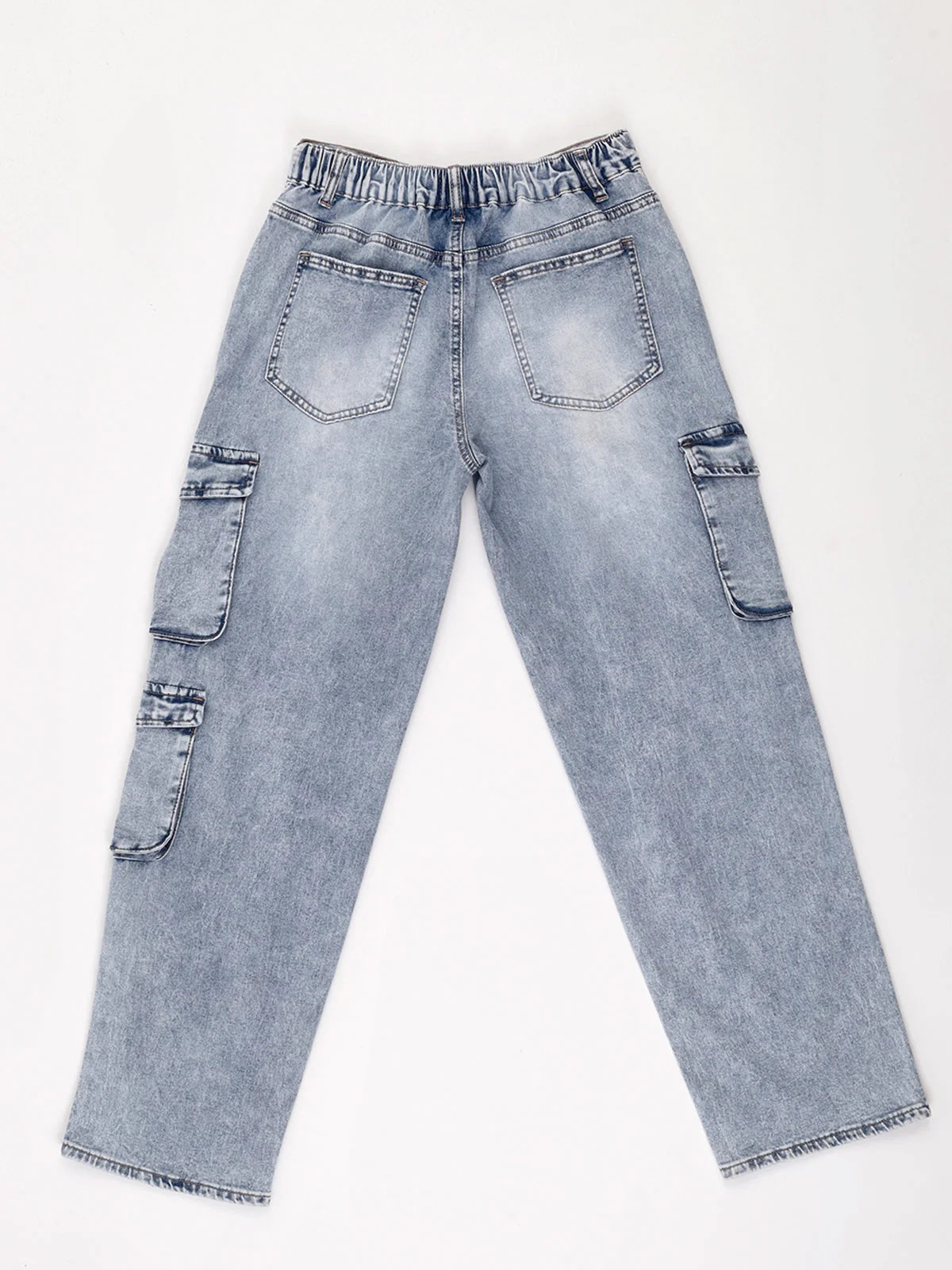 JEANS ALGODÓN BAGGY CARGO NIÑO CLOUDBREAK - 4