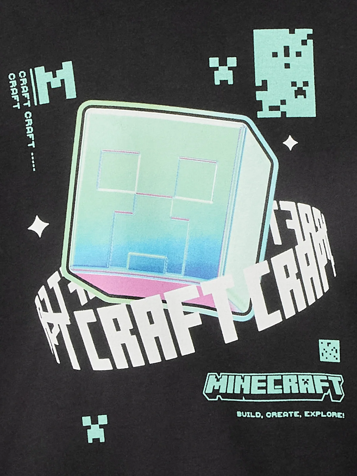 POLERA NIÑO CLOUDBREAK MINECRAFT PIXEL - 3