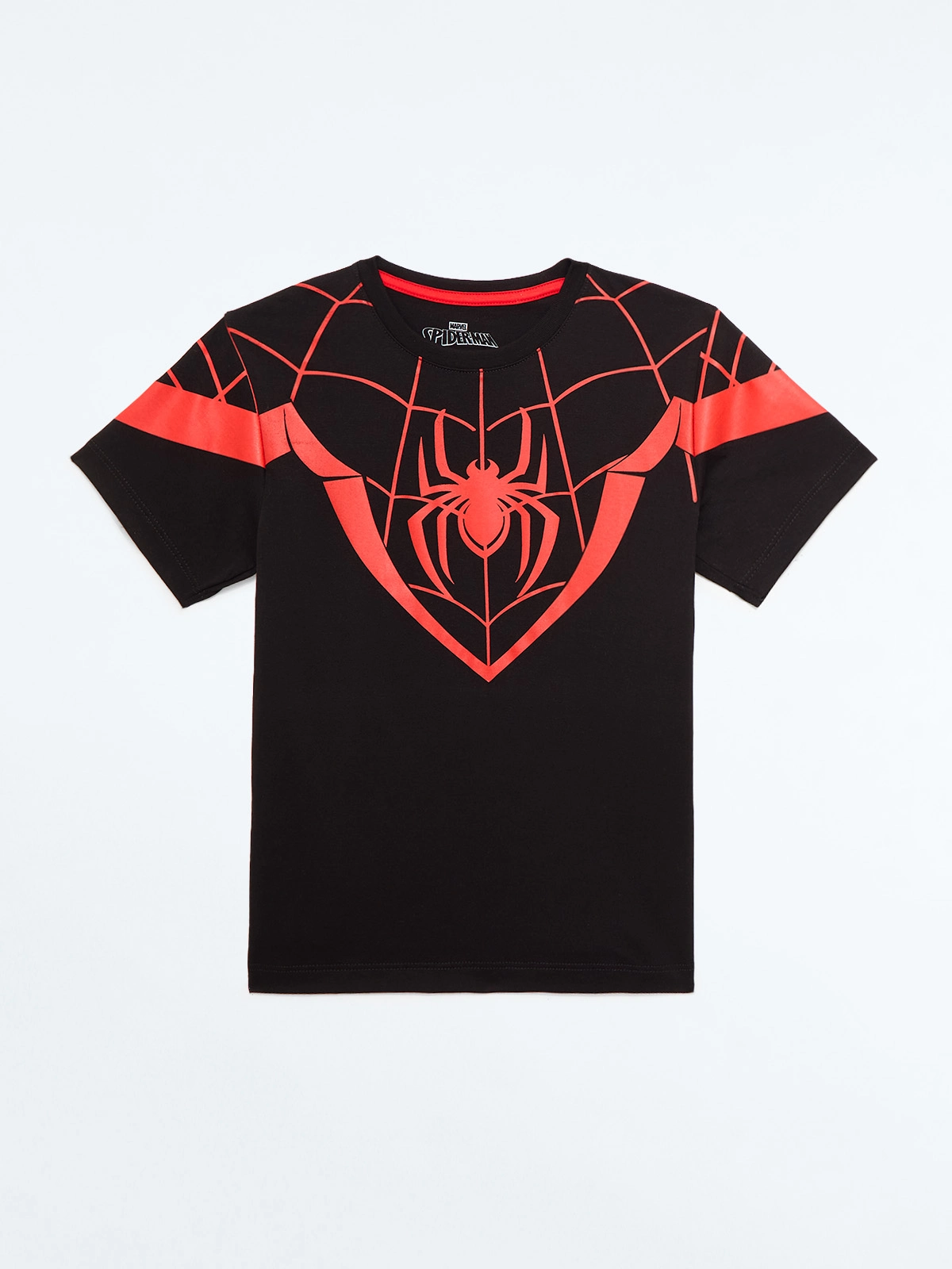 POLO MANGA CORTA NIÑO MARVEL SPIDERMAN BLACK SPIDER - 1