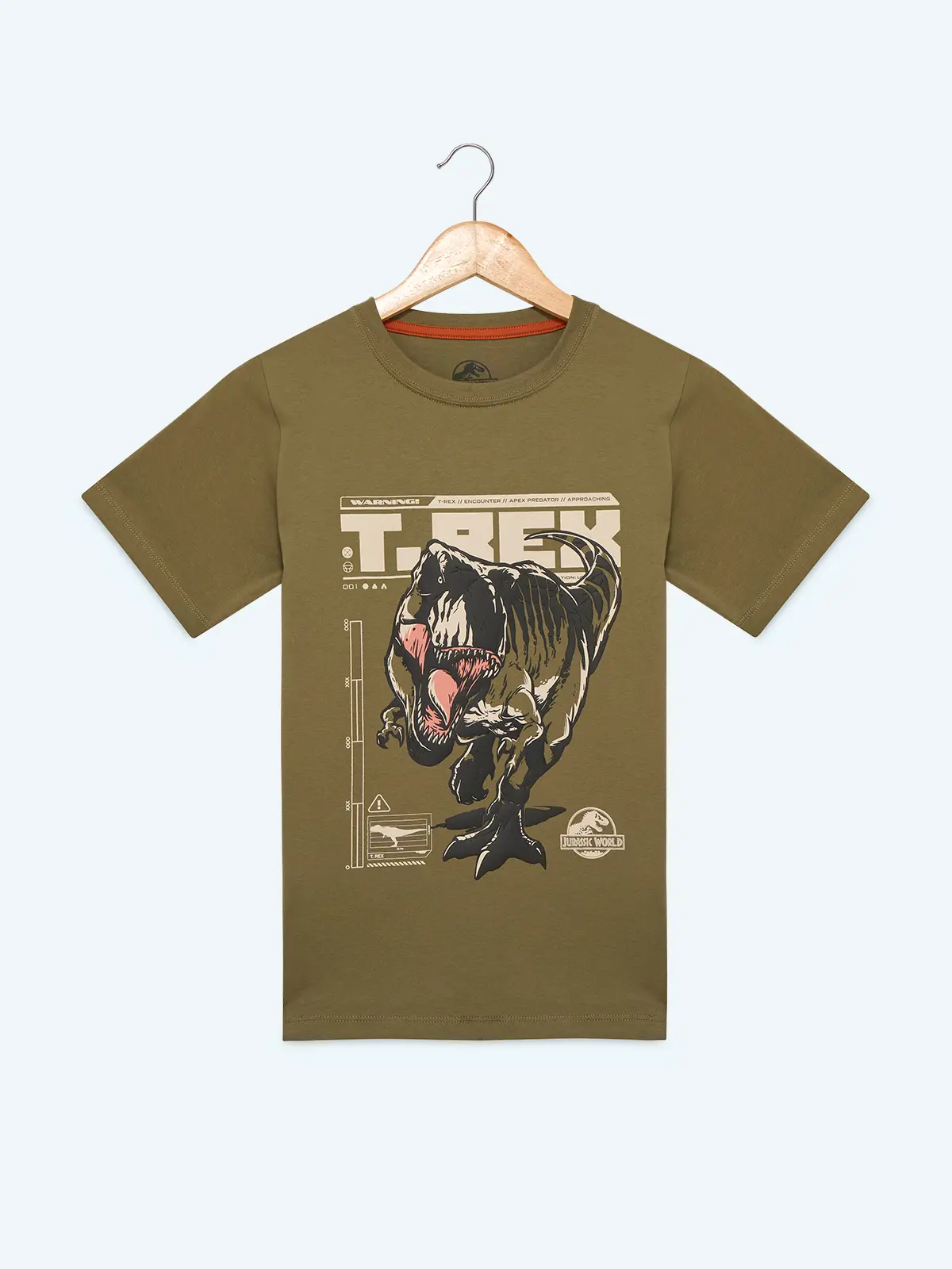 POLO MANGA CORTA HOMBRE JURASSIC WORLD T REX - 1