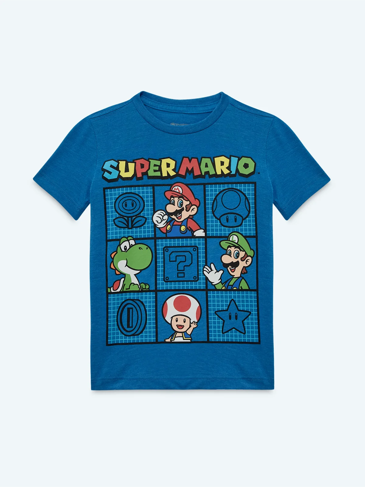 POLO MANGA CORTA NIÑO NINTENDO MARIO BROSS GAME - 1