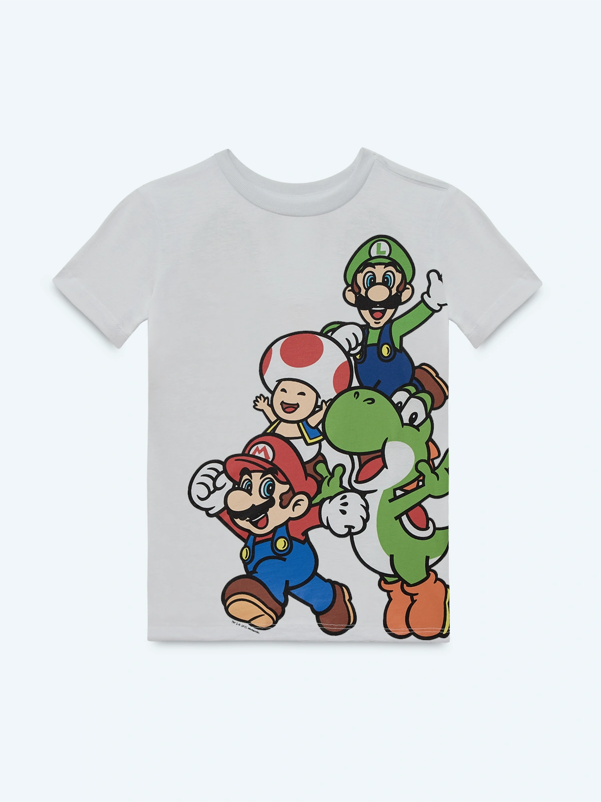 POLO MANGA CORTA NIÑO NINTENDO MARIO BROSS FRIENDS - 1