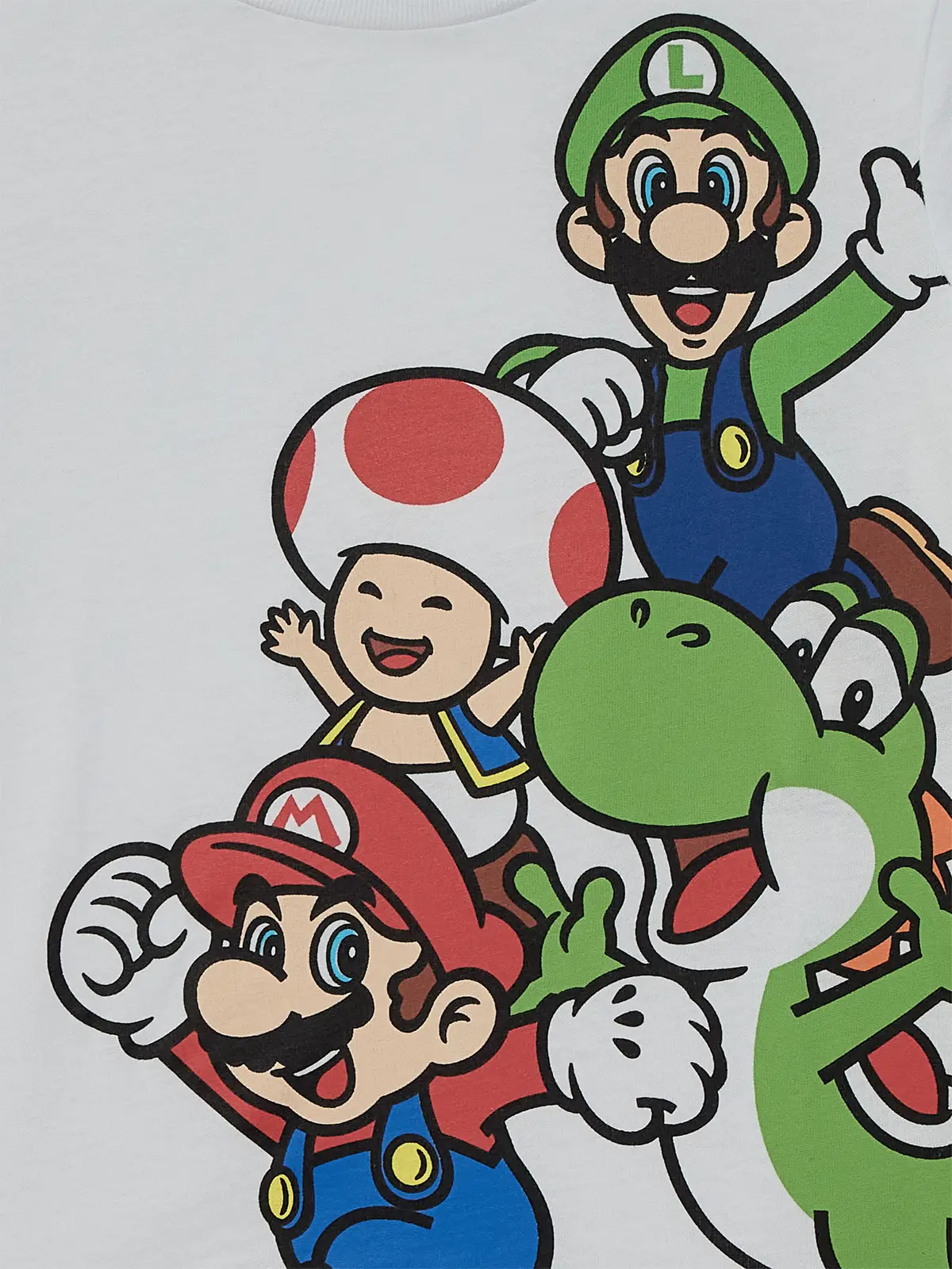POLO MANGA CORTA NIÑO NINTENDO MARIO BROSS FRIENDS - 3