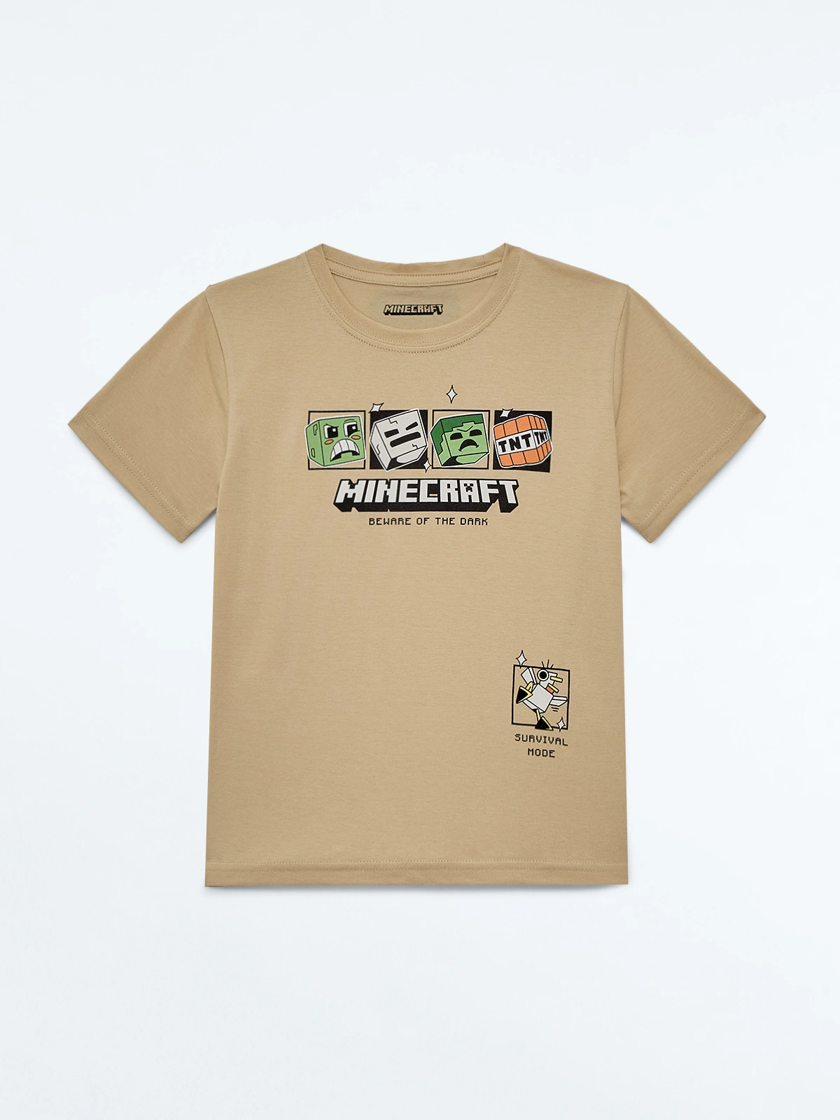 POLO MANGA CORTA NIÑO MINECRAFT - 1