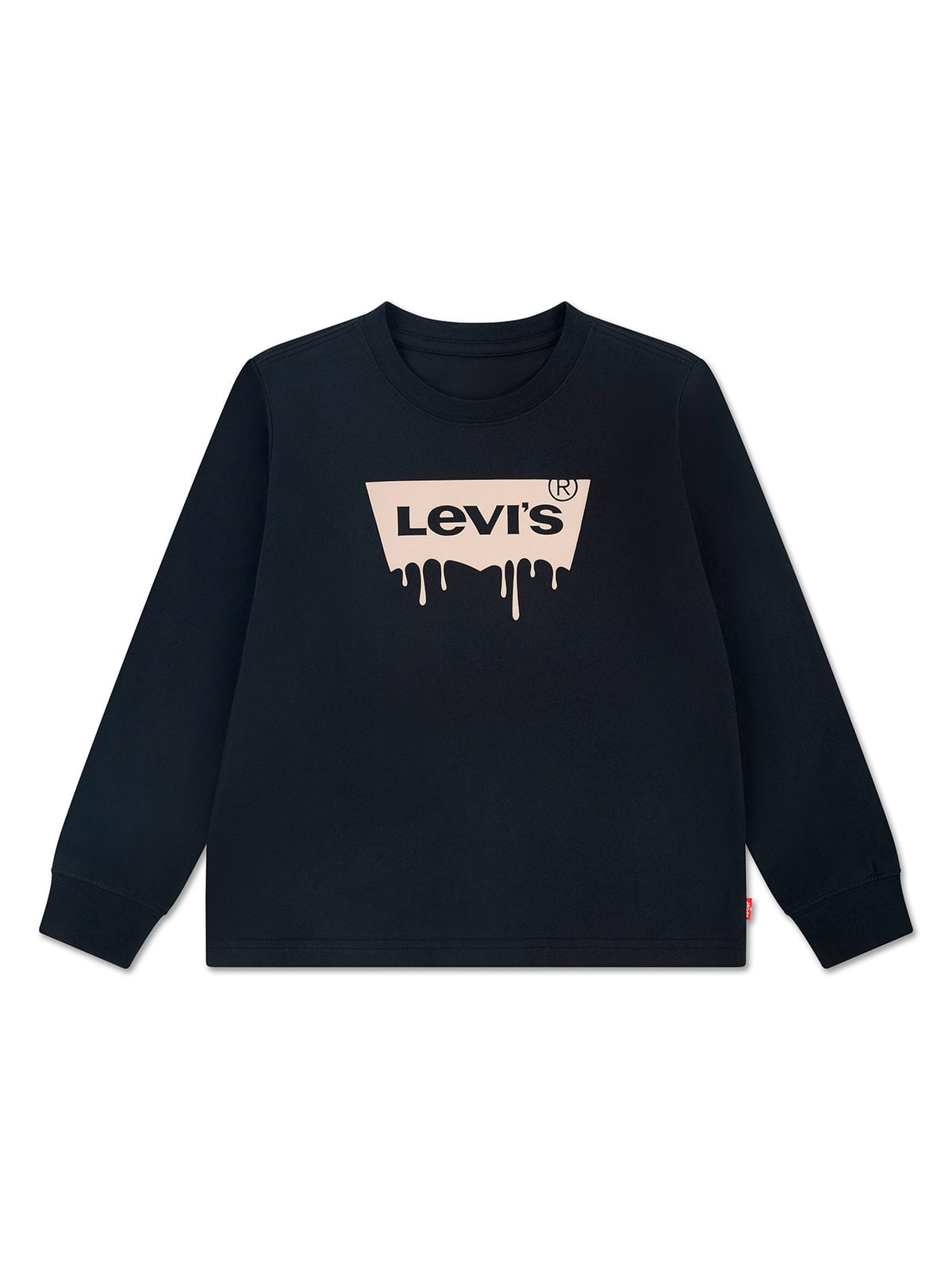 POLO MANGA LARGA NIÑO LEVI'S BATWING DRIPPED - 1