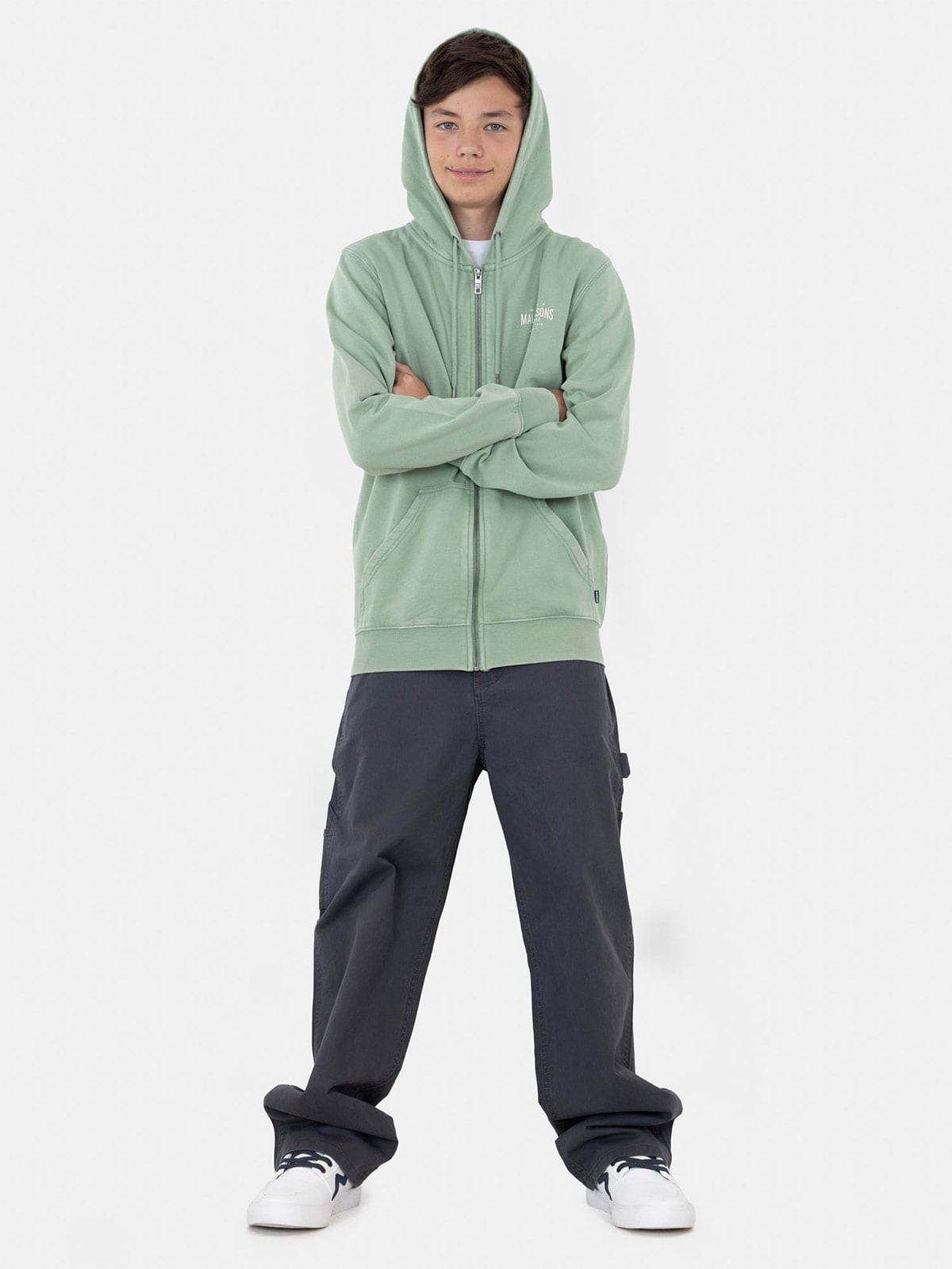 POLERA NIÑO MAUI AND SONS FULL ZIPPER 5O468 - 1