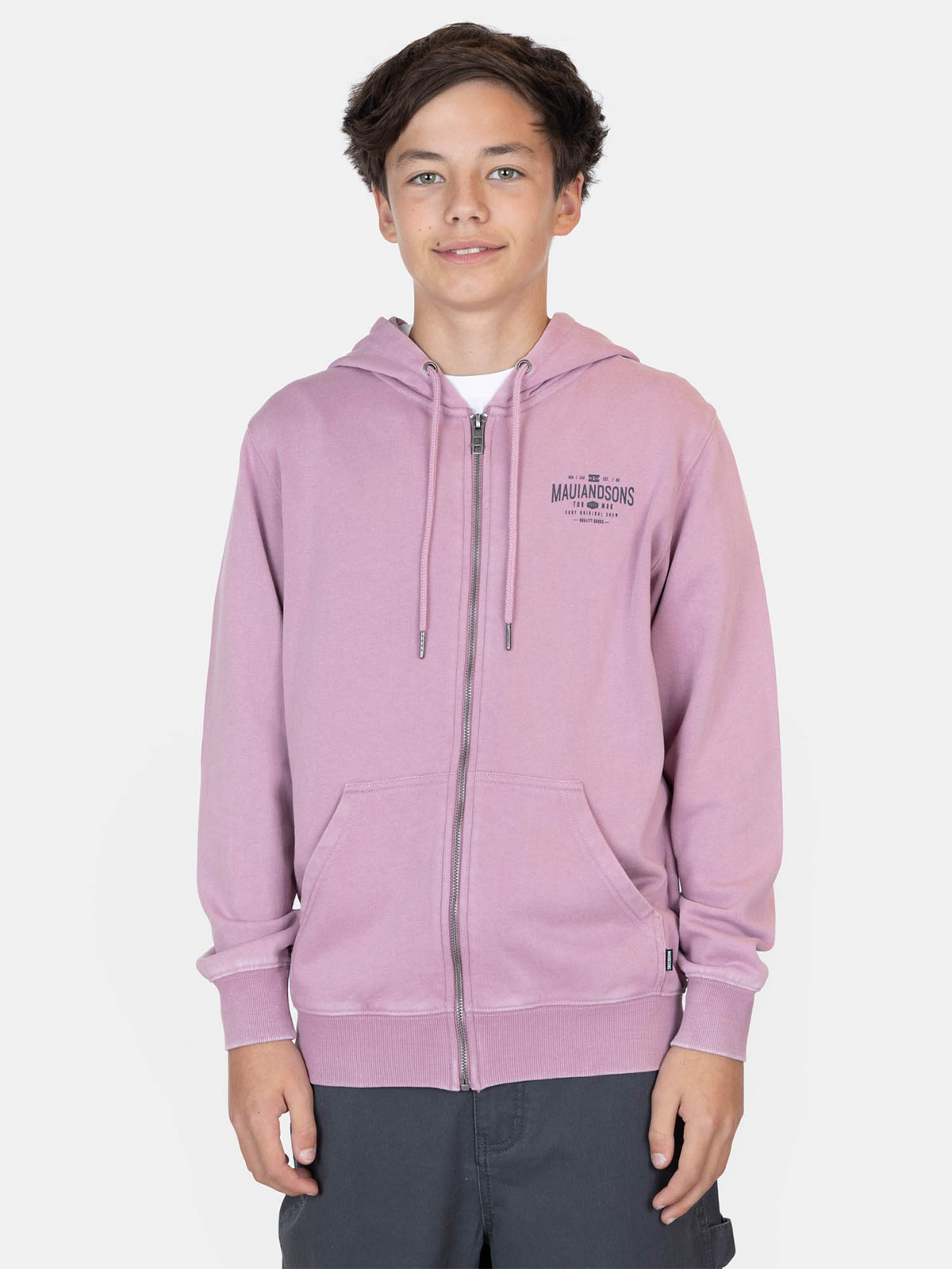 POLERA NIÑO MAUI AND SONS FULL ZIPPER 5O468 - 2